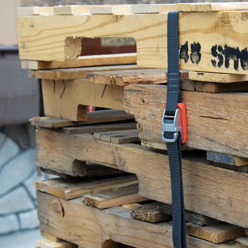 Curea pentru ancorare Nite Ize CamJam Tie Down Strap - Black/Orange