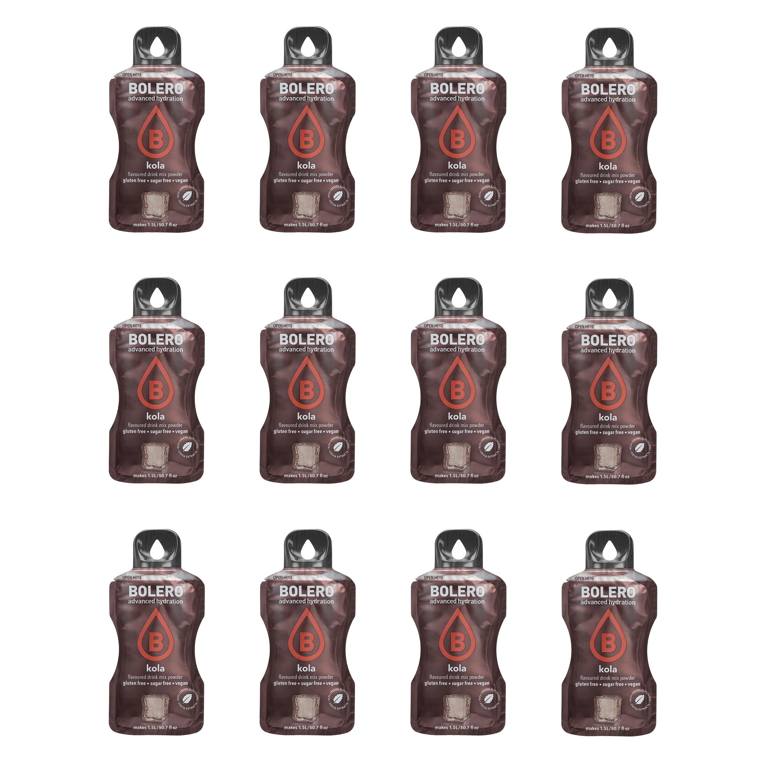 Băutură instant Bolero Kola cu stevie 9 g - 12 buc.