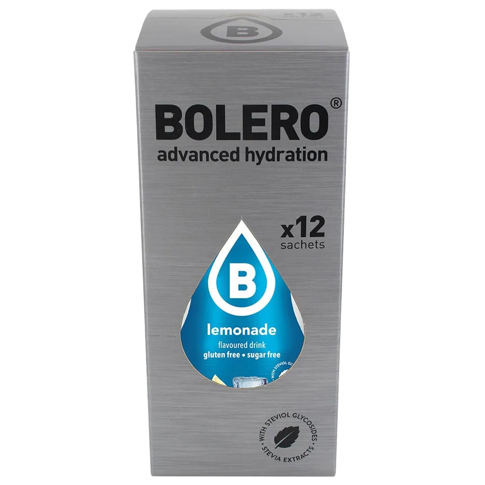 Băutură instant Bolero Lemonade cu stevie 9 g - 12 buc.