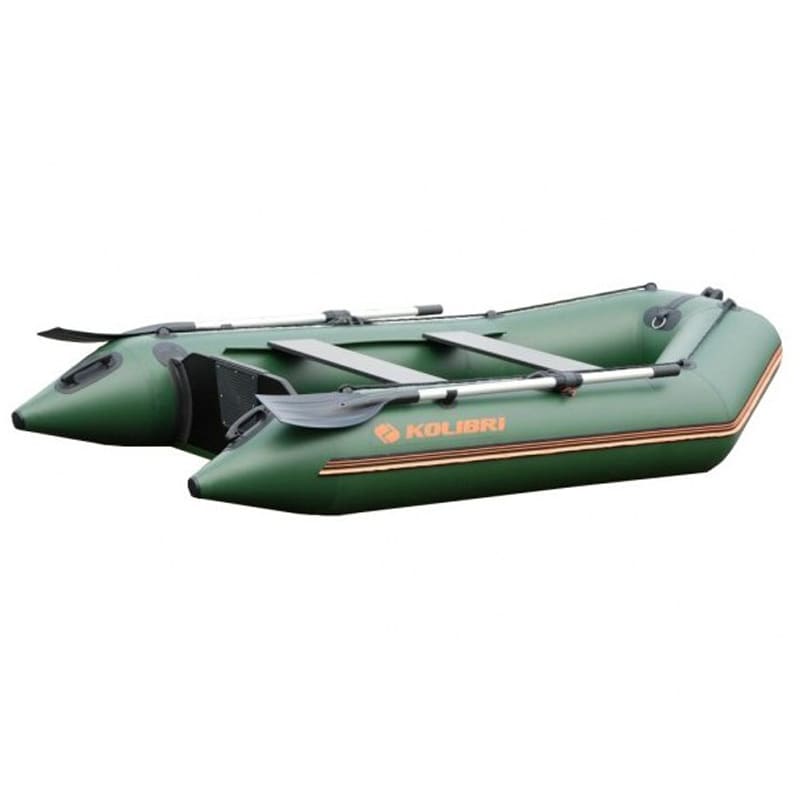 Ponton Kolibri KM-280 cu podea completă - Green