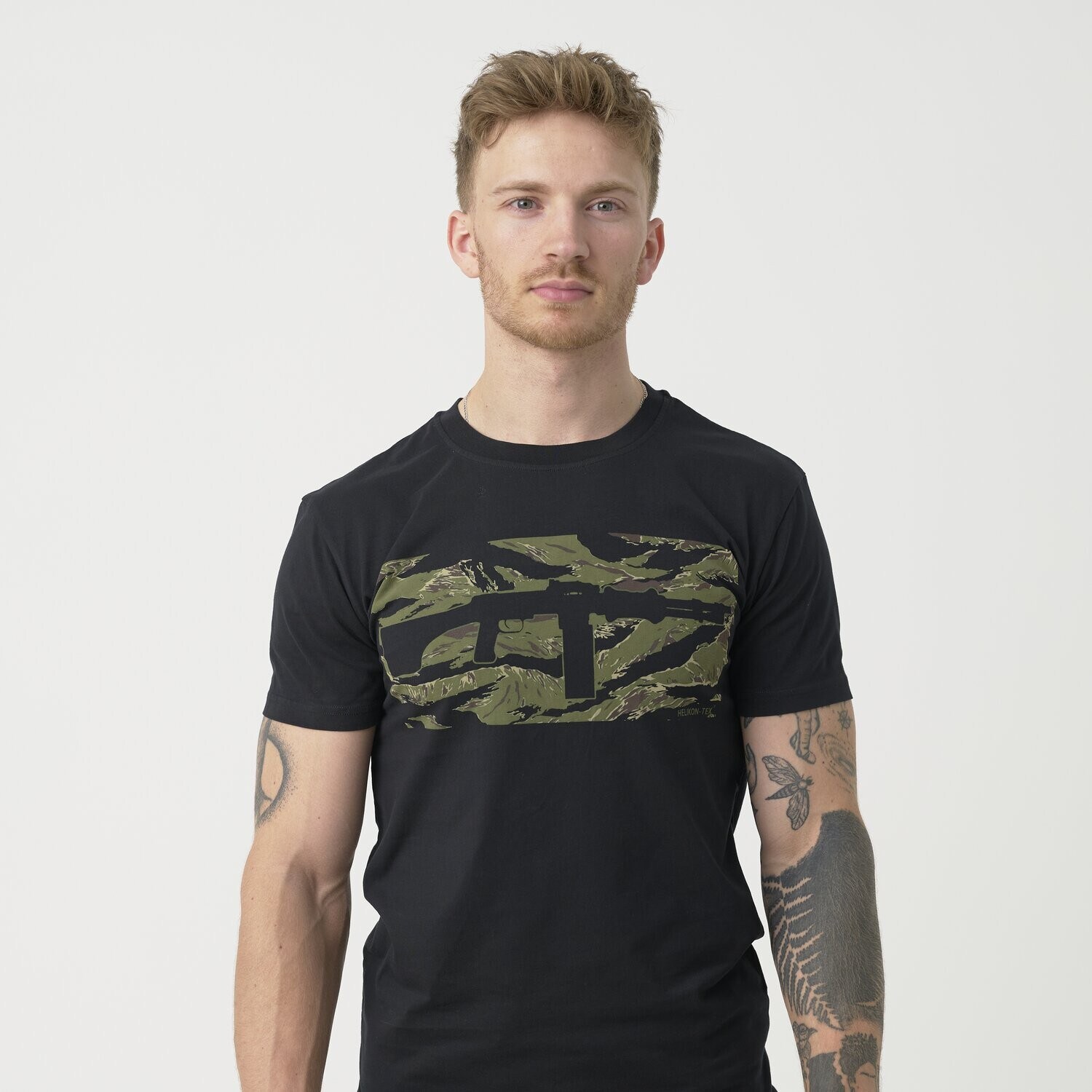 Tricou Helikon RPD - Black/Tiger Stripe
