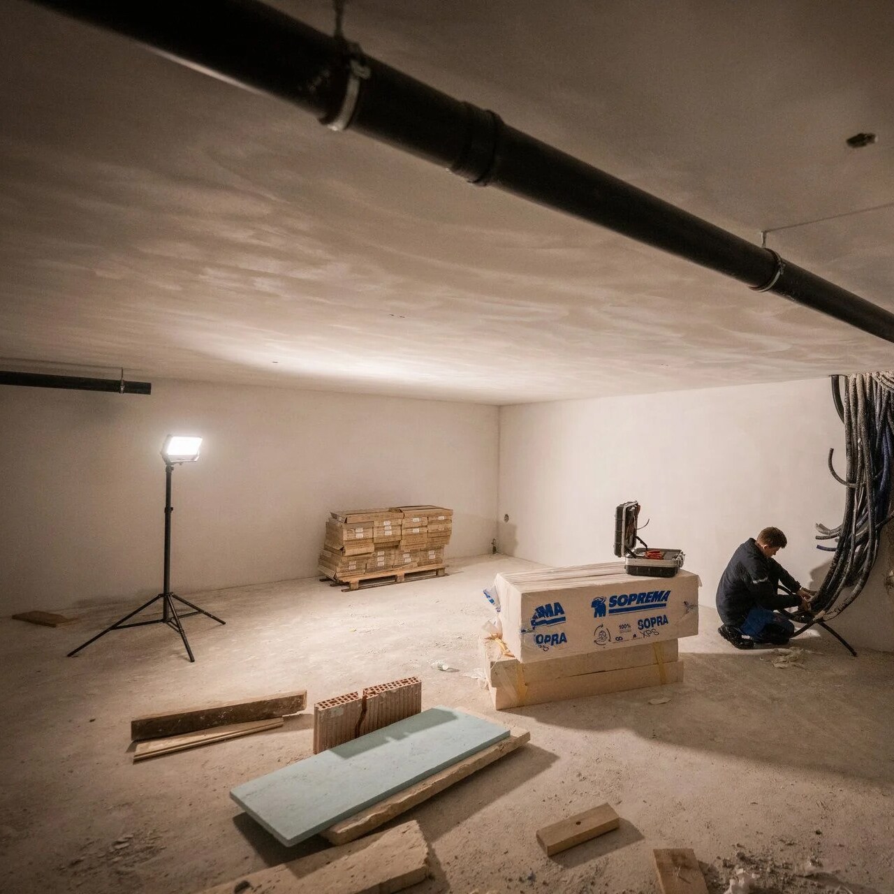 Lampă de atelier Ledlenser AF12R Work - 8000 lumeni