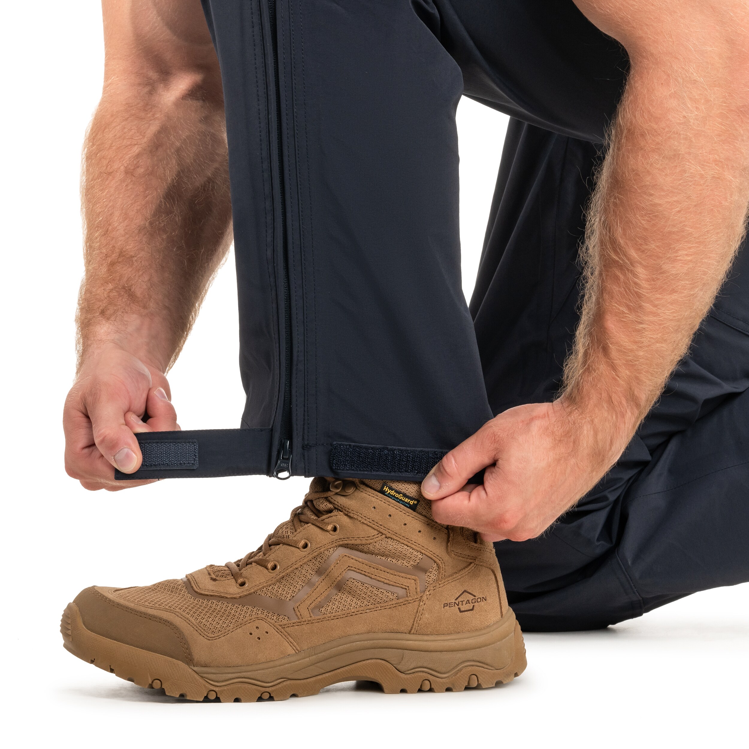 Pantaloni Pentagon Hurricane cu bretele - Midnight Blue