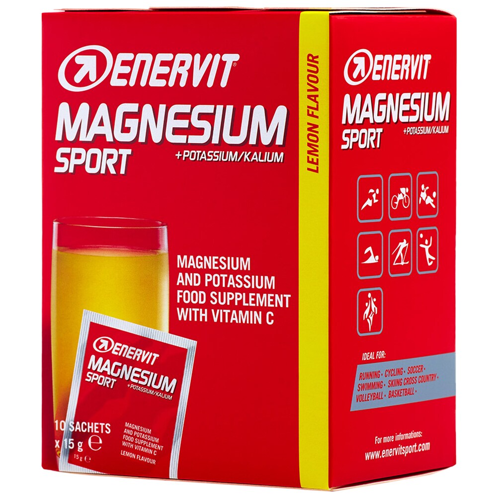 Magneziu + Potasiu Enervit Sport - 10 x 15 g