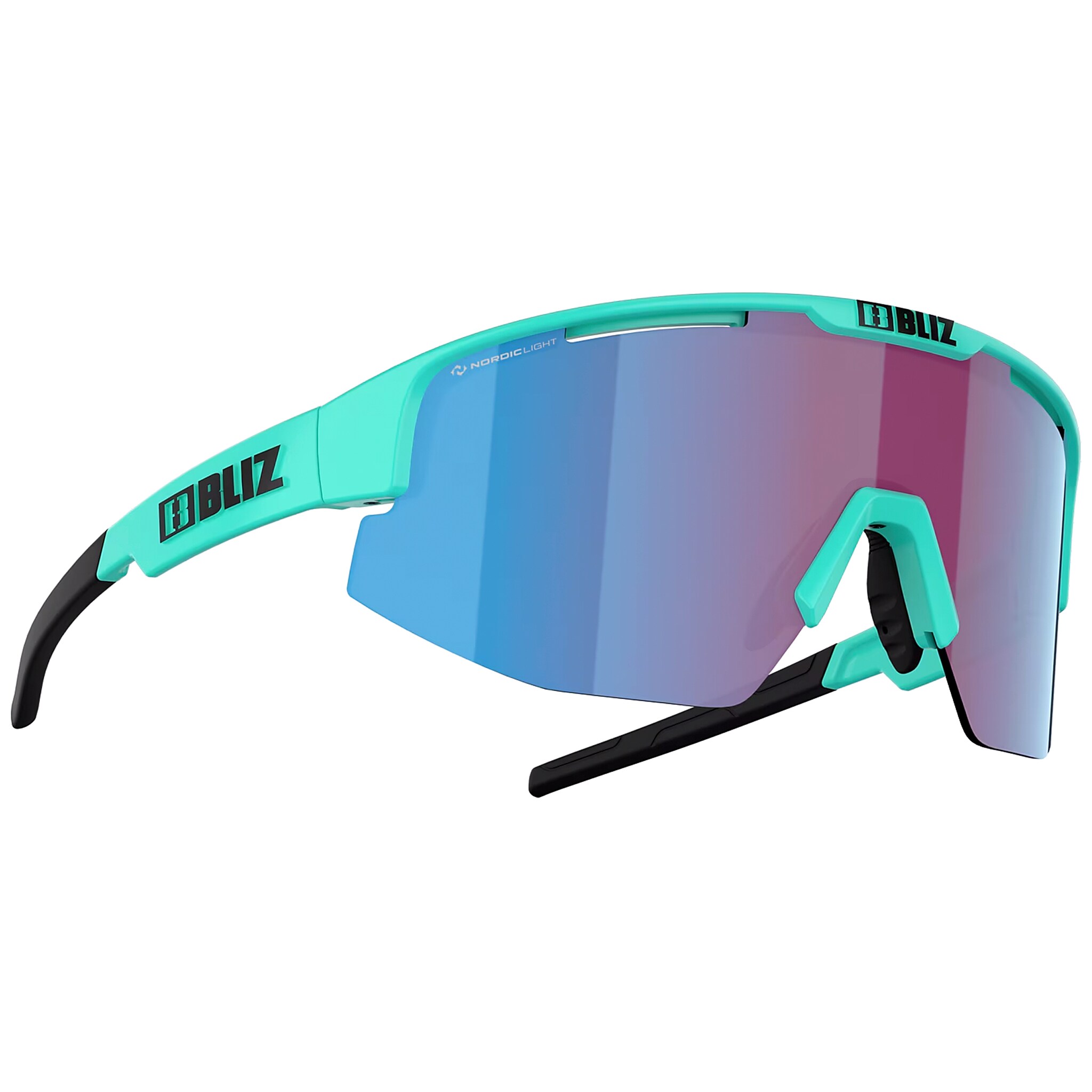 Ochelari de soare Bliz Matrix Nano Optics - Turquoise/Rose Violet Blue