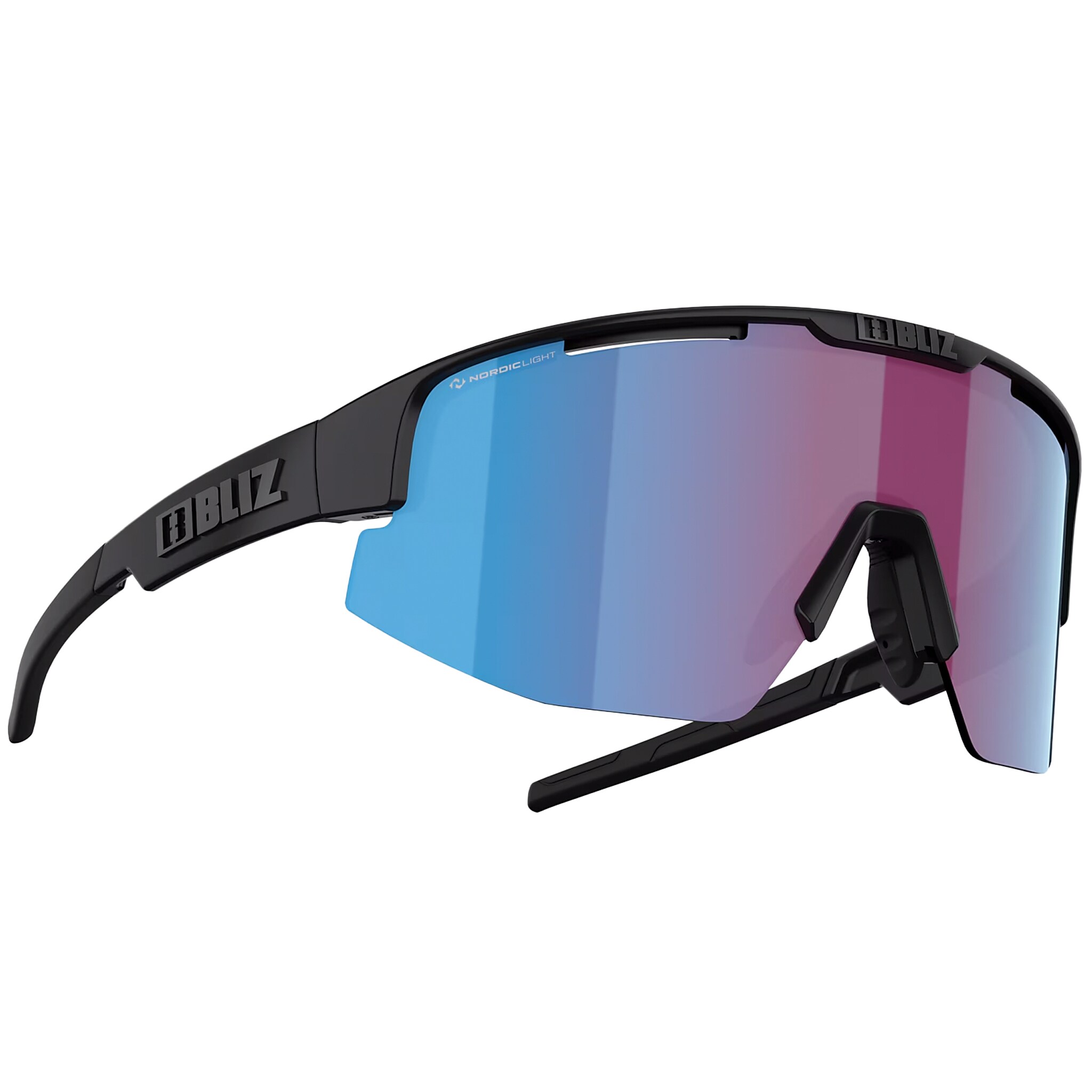 Ochelari de soare Bliz Matrix Nano Optics - Black/Rose Violet Blue