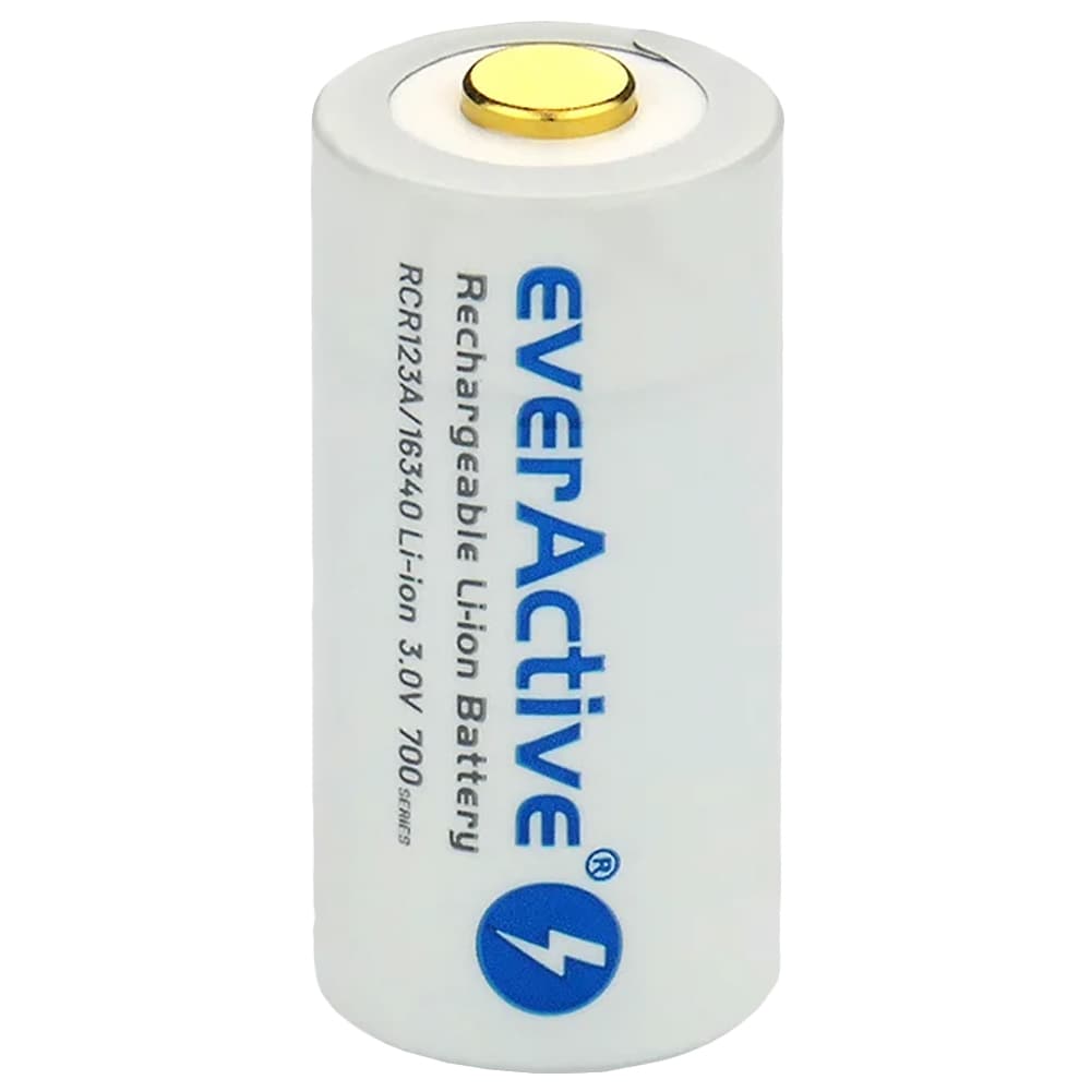 Acumulator 3 V everActive 16340 cu protecție - 700 mAh