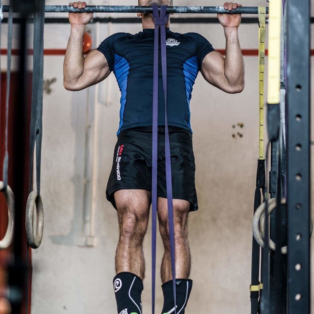 Bandă elastică pentru exerciții fizice DBX Bushido Power Band 64