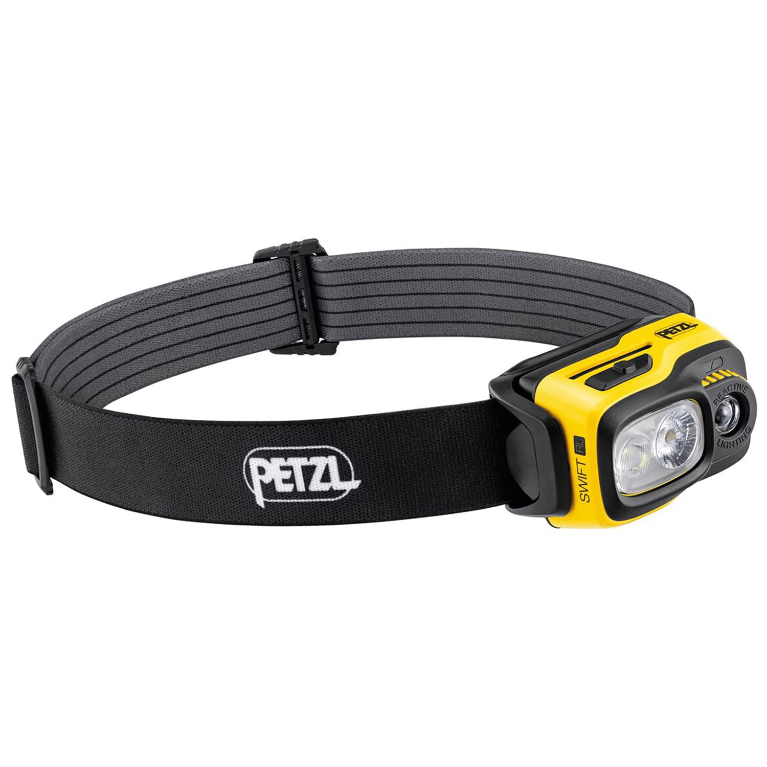 Lanternă frontală Petzl Swift RL Yellow - 1100 lumeni