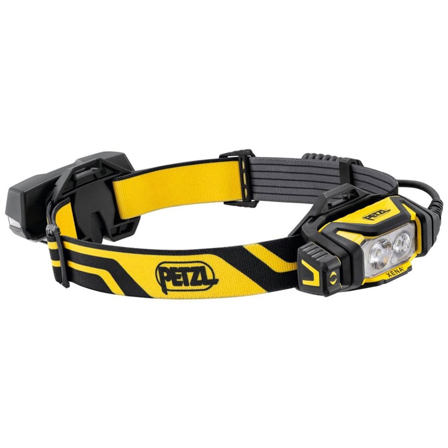 Lanternă frontală Petzl Xena Black/Yellow - 1400 lumeni