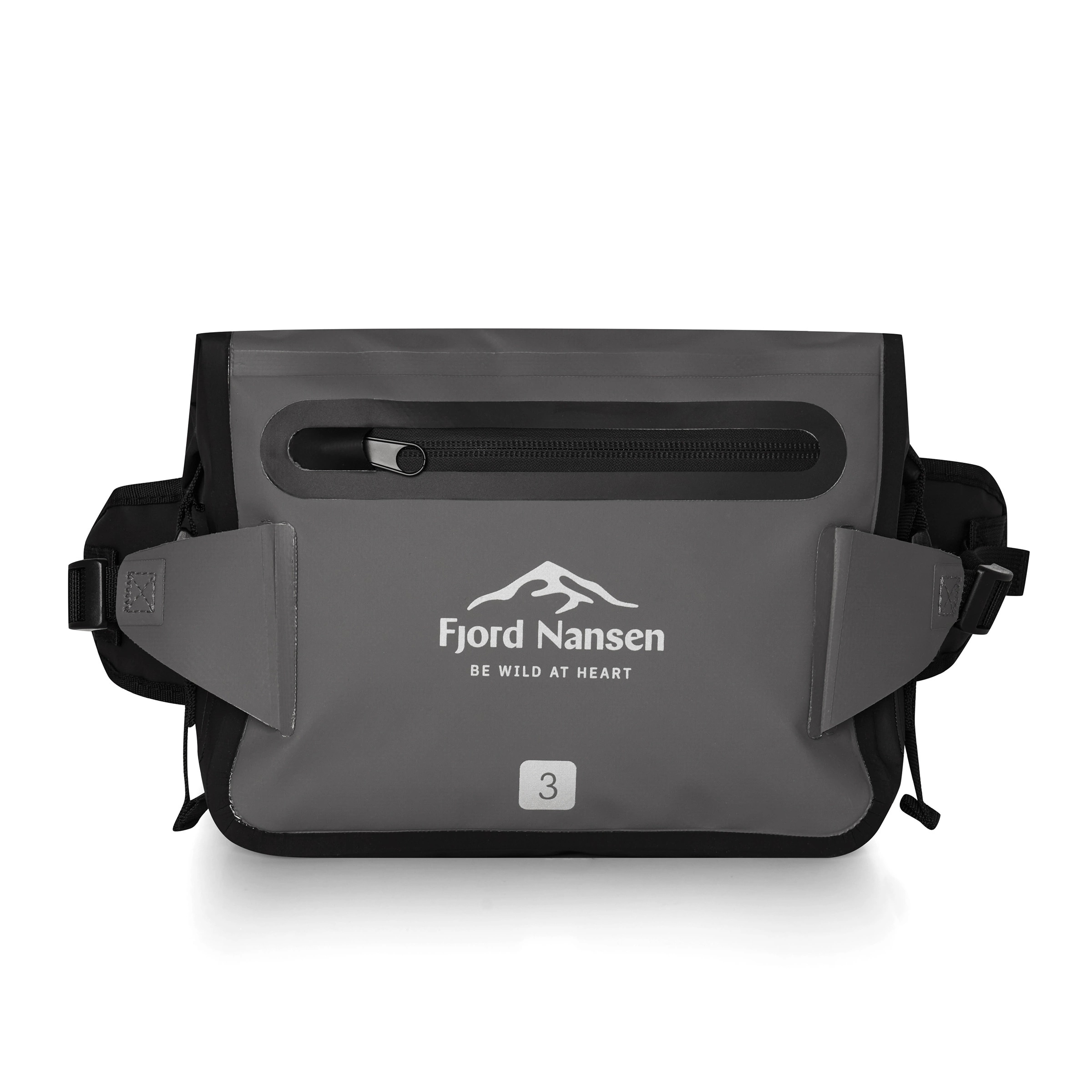 Borsetă Fjord Nansen Hip Bag 3 l - Grey