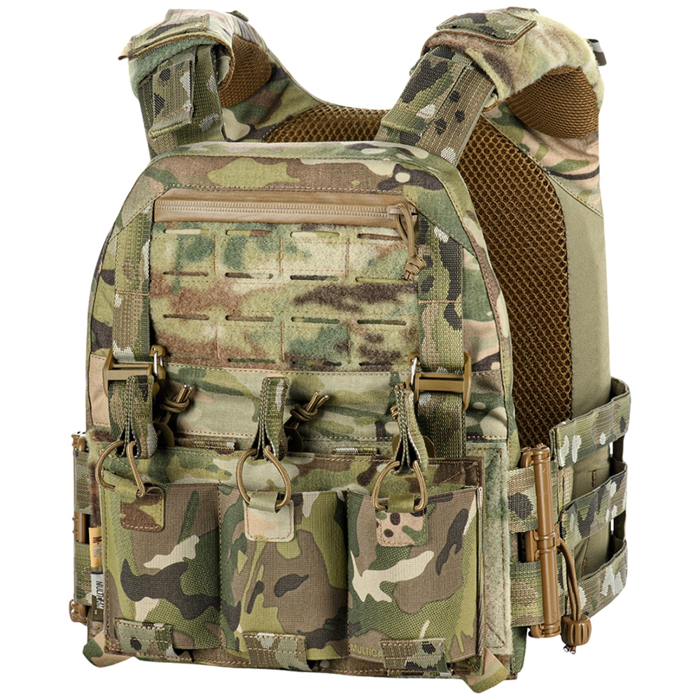 Vestă tactică tip Plate Carrier M-Tac Cuirass Elite - MultiCam