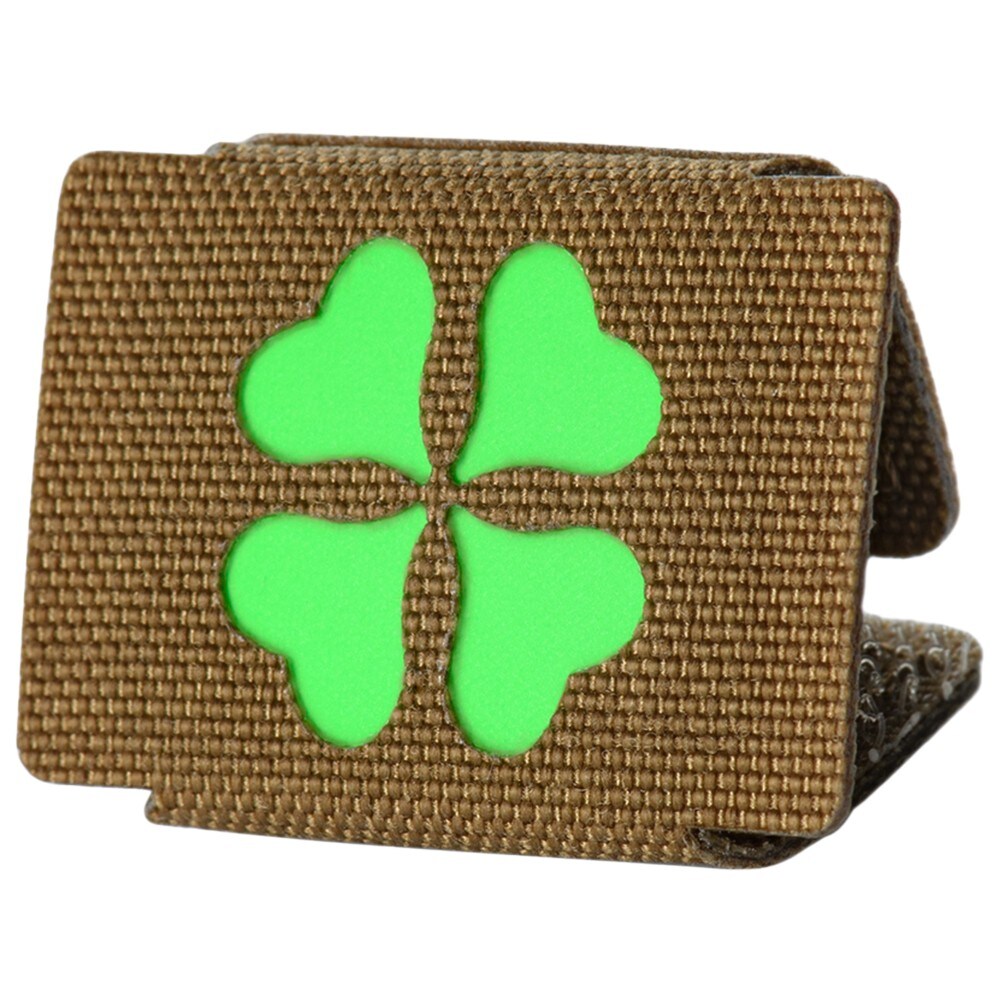 Patch - emblemă M-Tac MOLLE Trifoi - Coyote