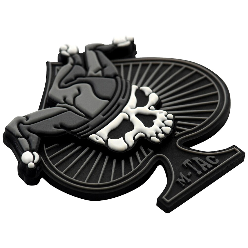 Patch - emblemă M-Tac Ace Of Spades 3D PVC - Black/White