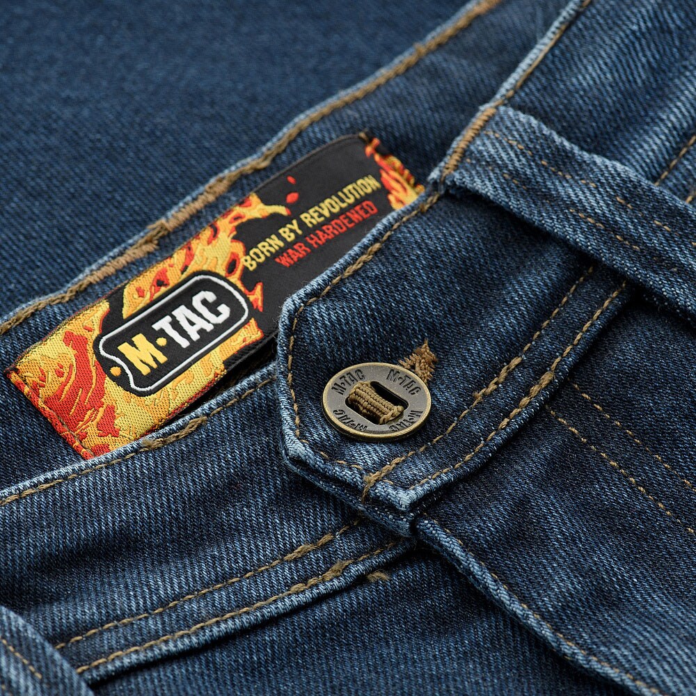 Pantaloni M-Tac Jeans Tactical Gen. I Cotton - Dark Denim