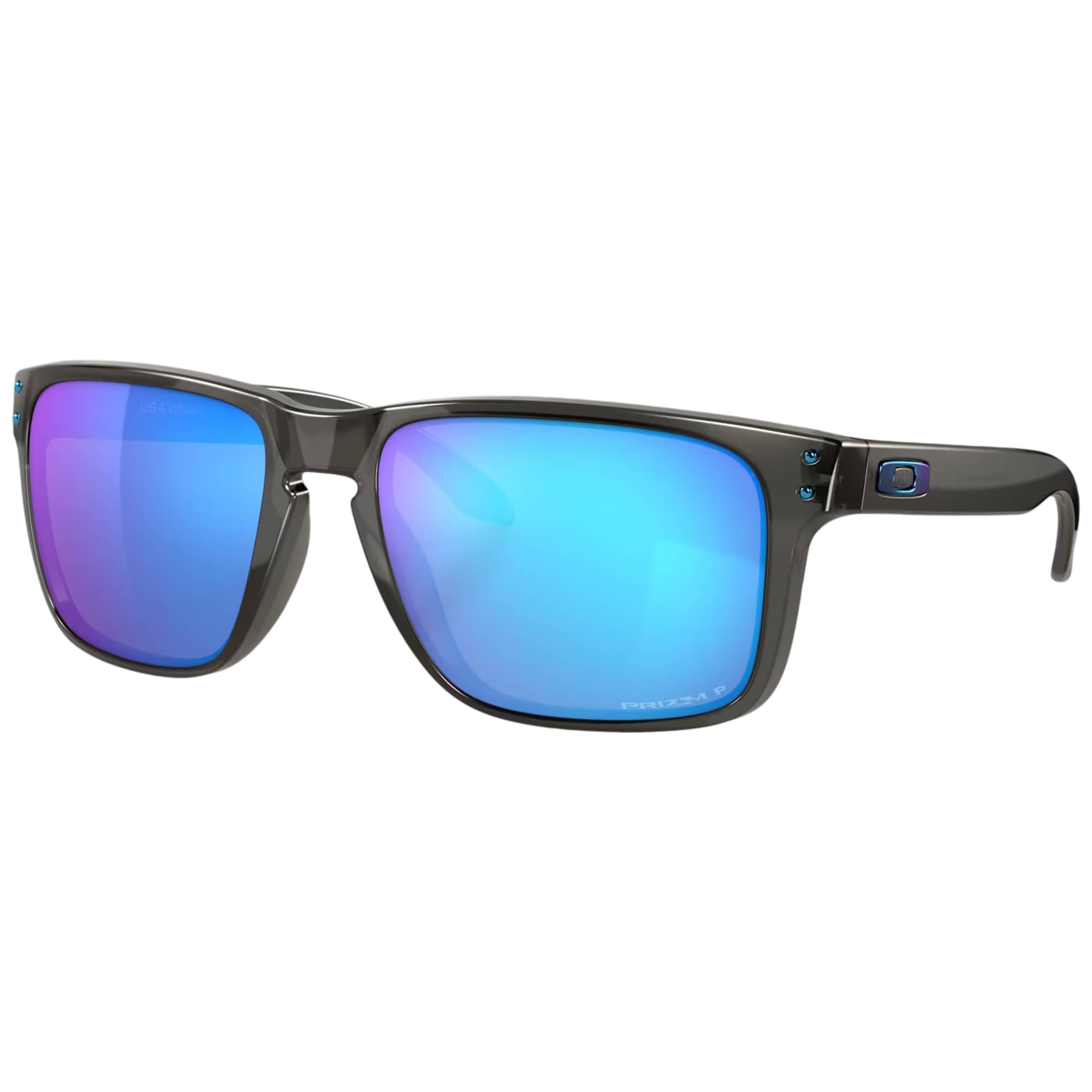 Ochelari de soare Oakley Holbrook XL - Grey Smoke Frame/Prizm Sapphire Polarized Lenses