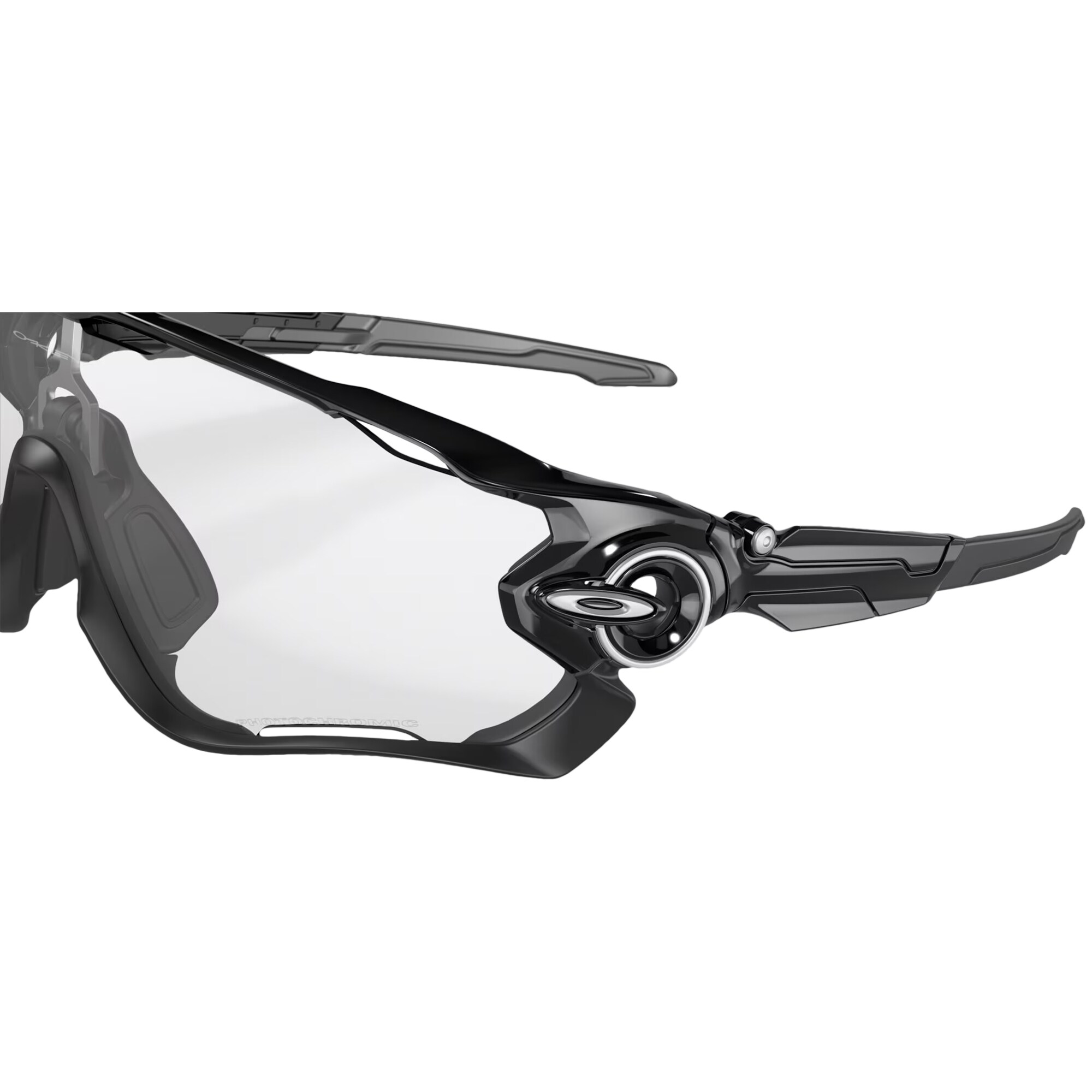 Ochelari de soare Oakley Jawbreaker - Polished Black/Prizm Clear to Black Iridium Photochromic