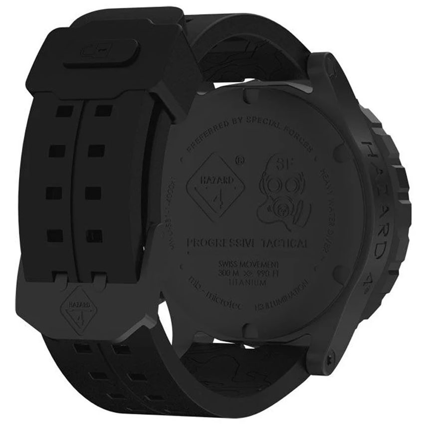 Ceas Hazard 4 Heavy Water Diver Blackout A - Black