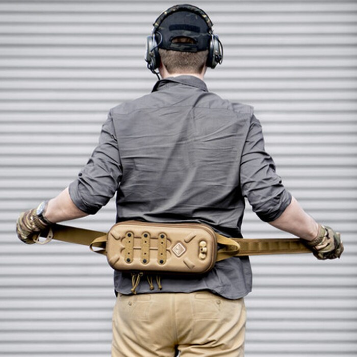 Geantă Hazard 4 Bandoleer Mini EDC Shell-Sling 2 l - Coyote