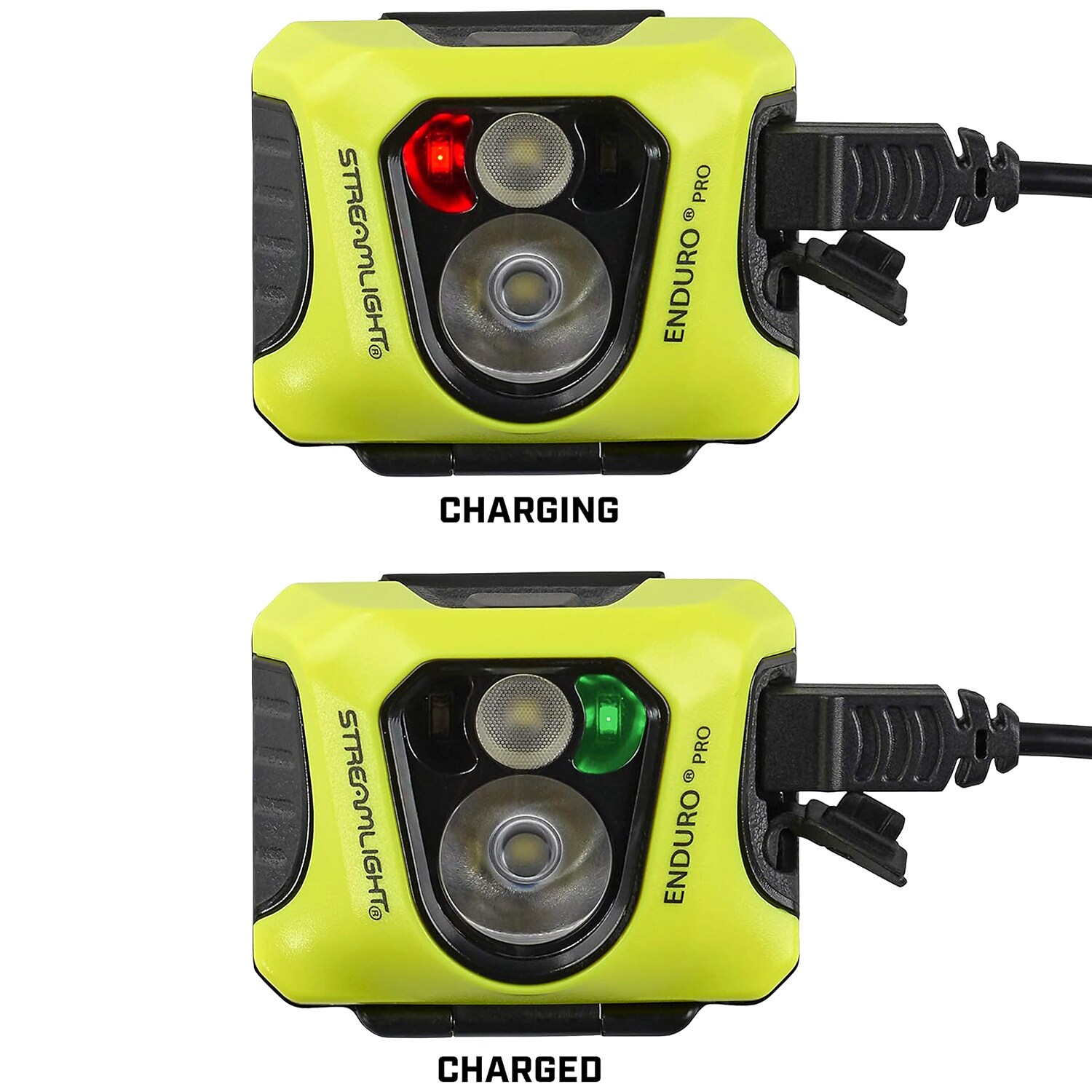 Lanternă frontală Streamlight Enduro Pro USB Yellow - 200 lumeni