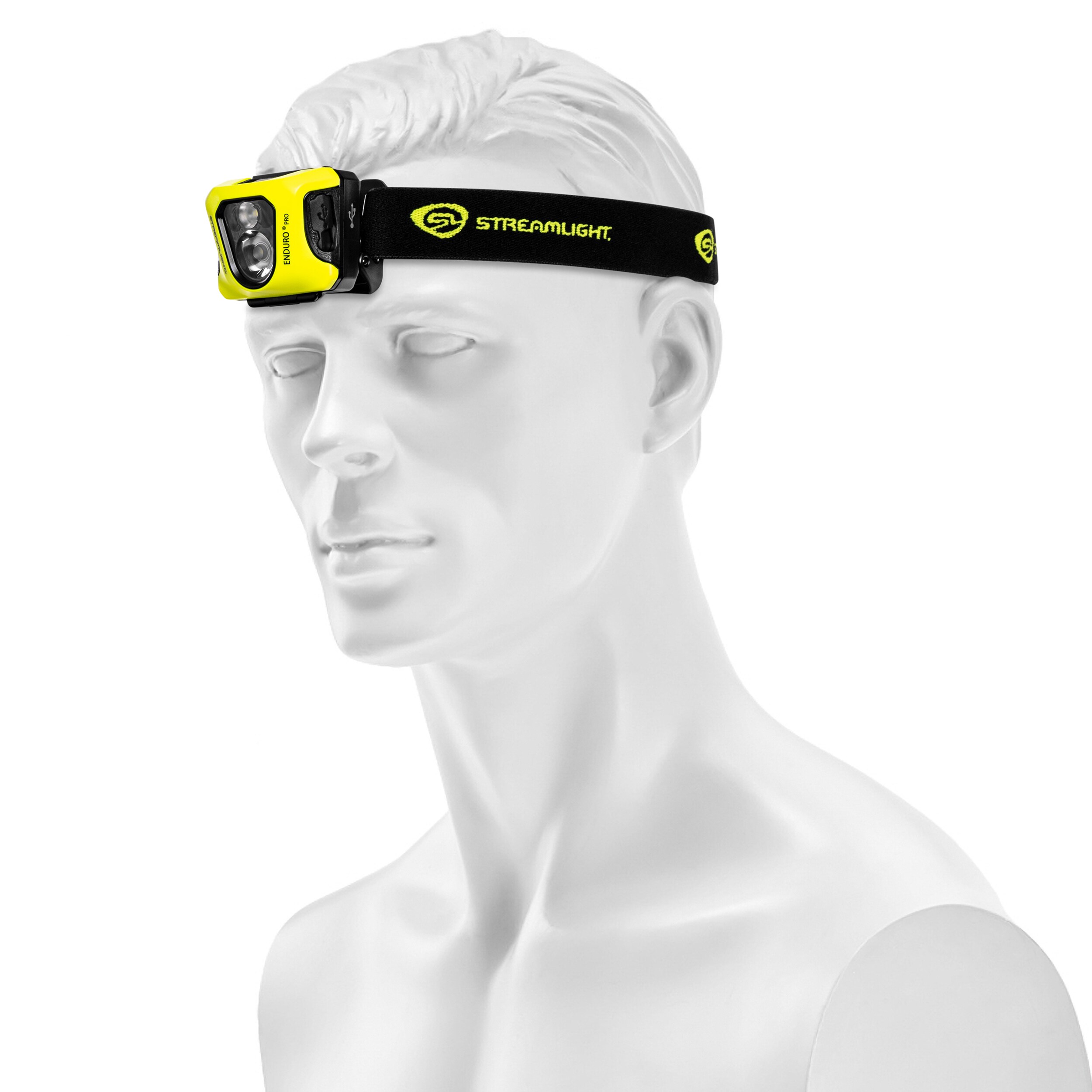 Lanternă frontală Streamlight Enduro Pro USB Yellow - 200 lumeni