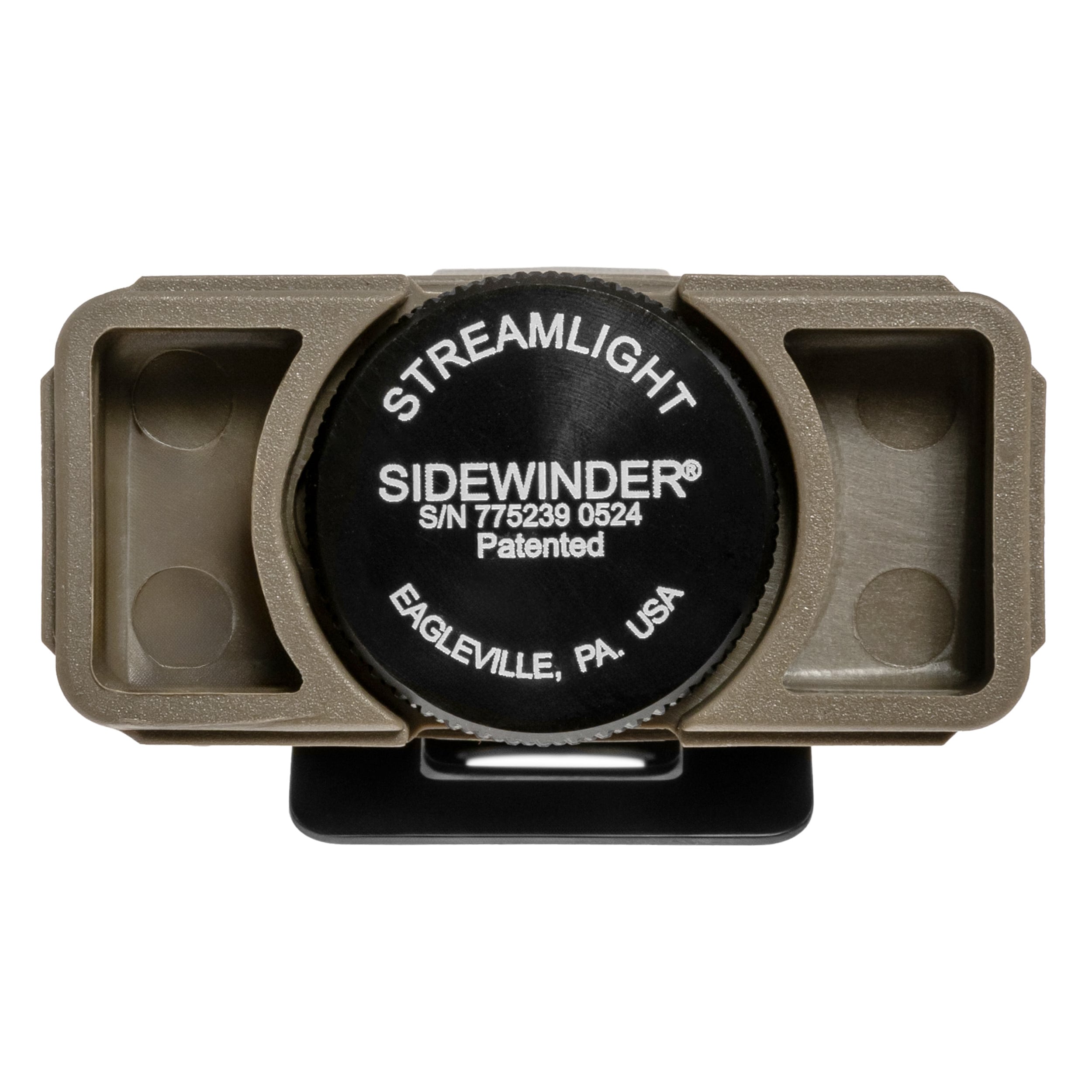 Lanternă pentru cască Streamlight Sidewinder Military Coyote - 55 lumeni