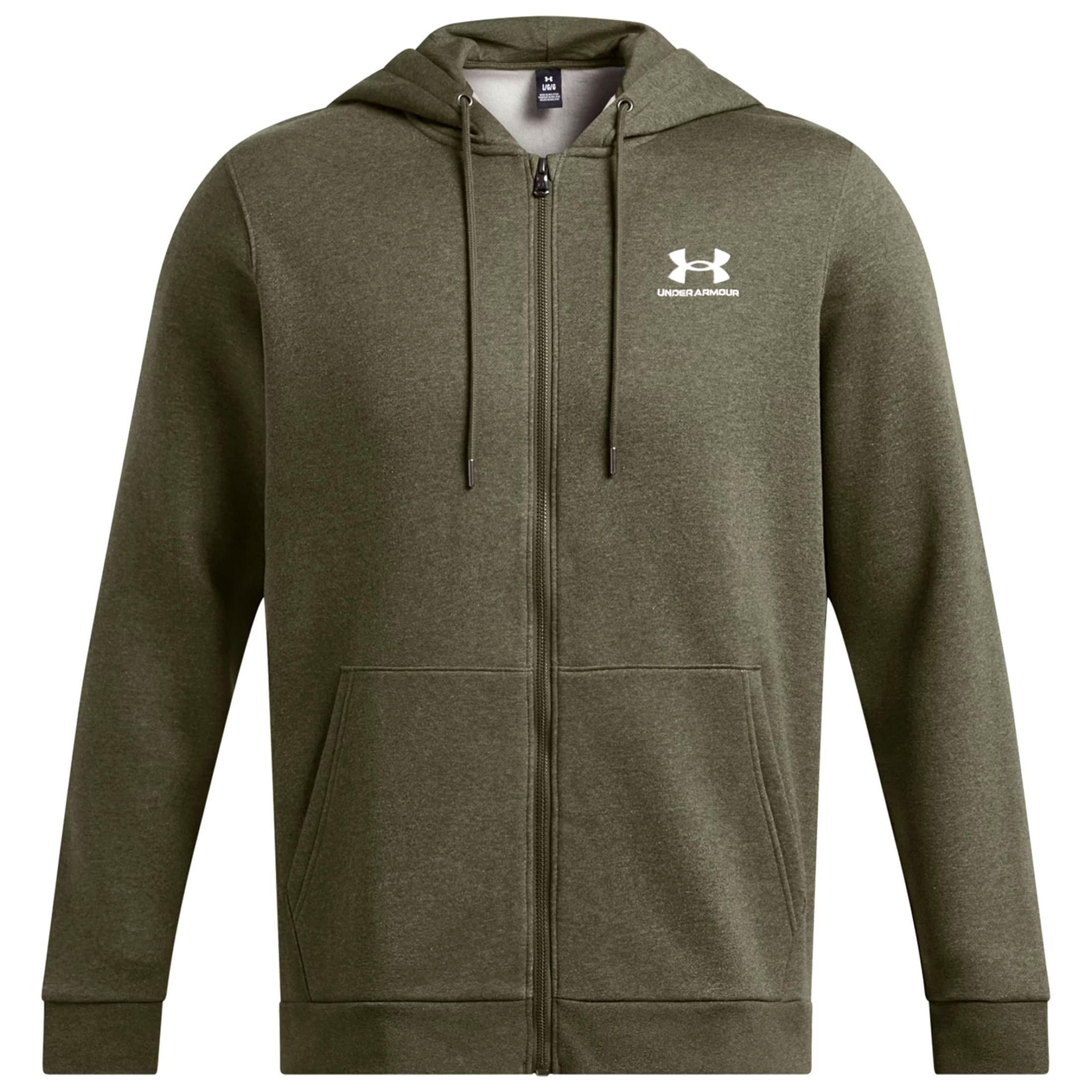 Bluză Under Armour Icon Fleece Full-Zip Hoodie - OD Green