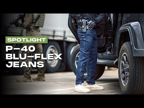 Pantaloni UF PRO P-40 Blu-Flex Tactical Jeans - Denim