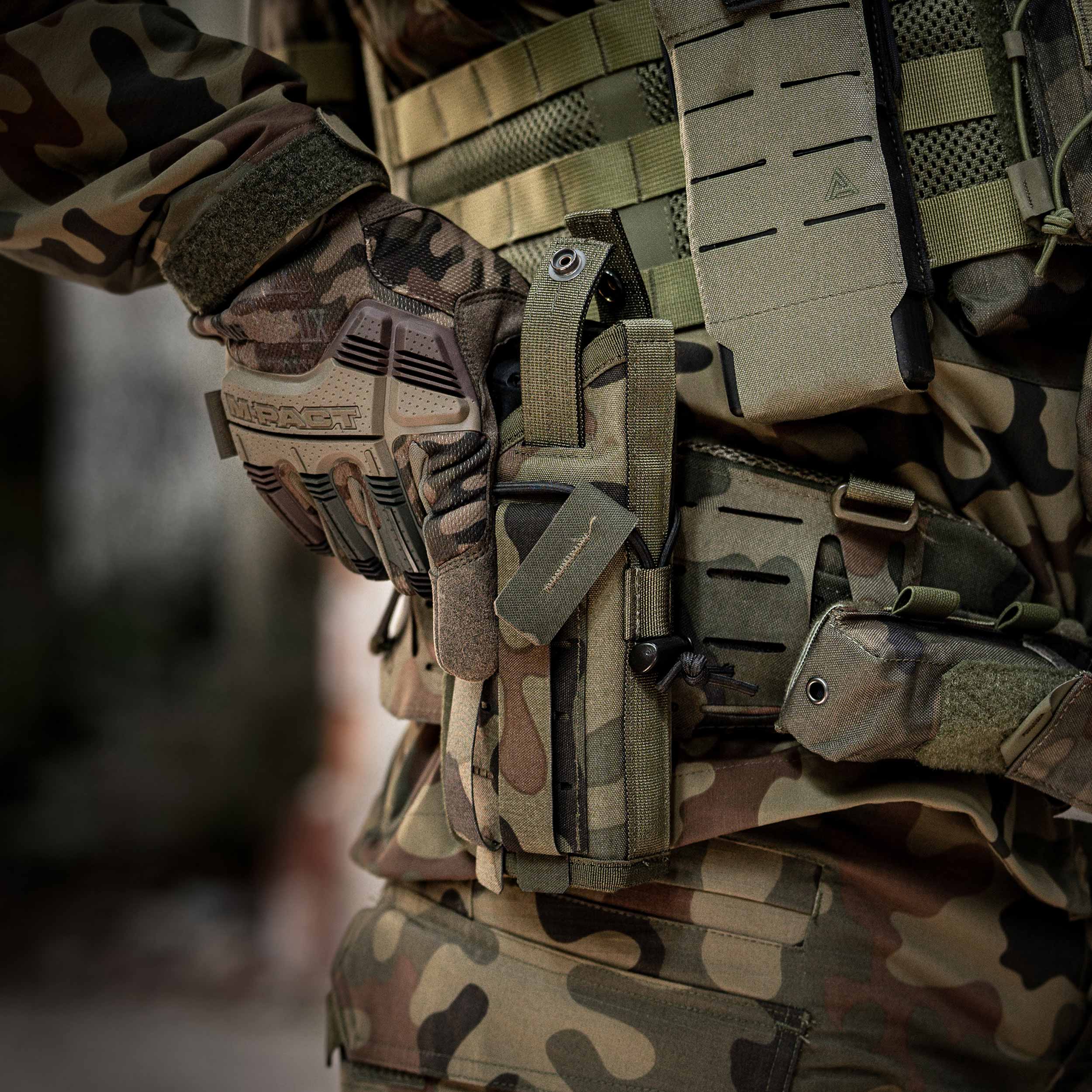 Mănuși tactice Mechanix Wear M-Pact -wz.93 Pantera PL Woodland