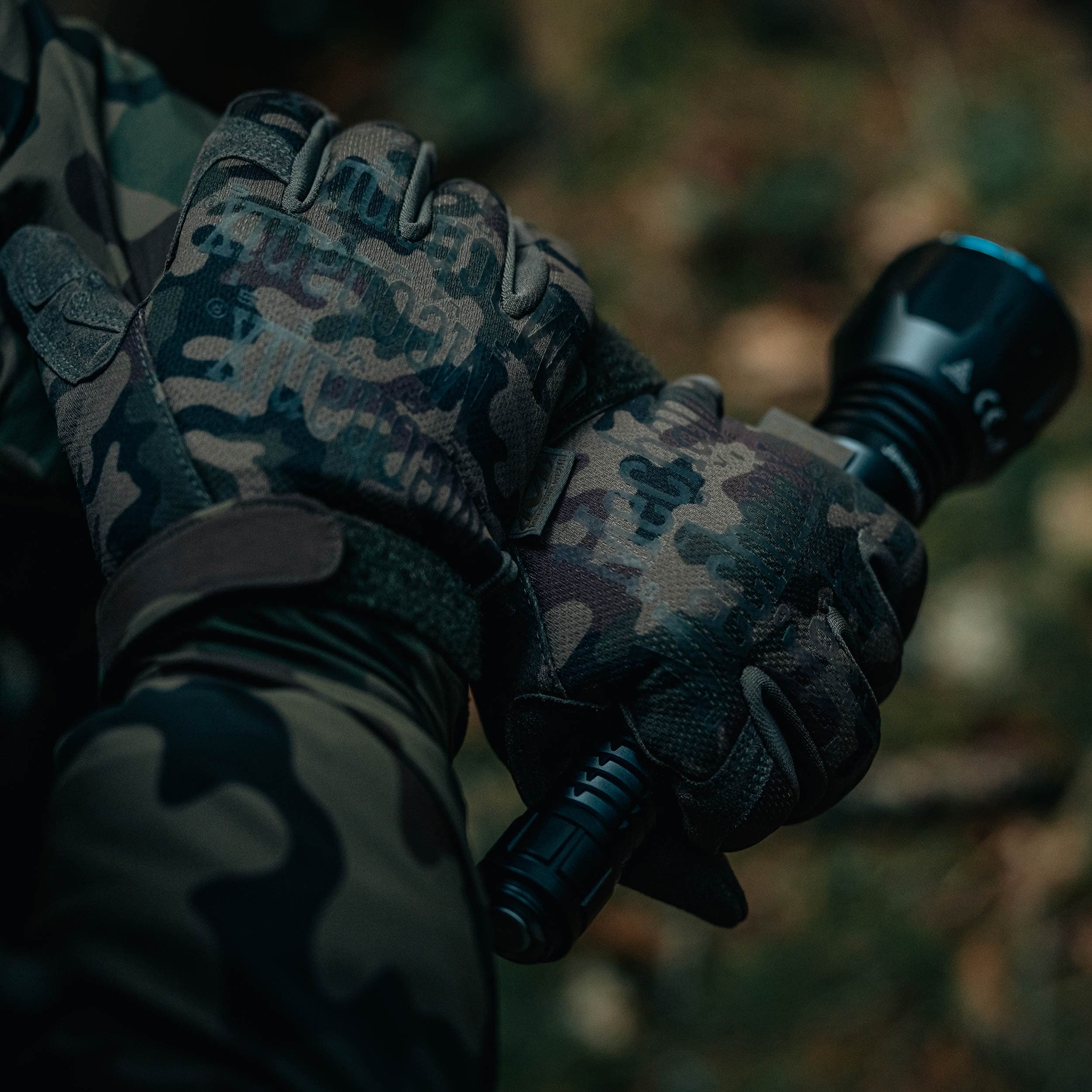 Mănuși tactice Mechanix Wear Original - wz.93 Pantera PL Woodland