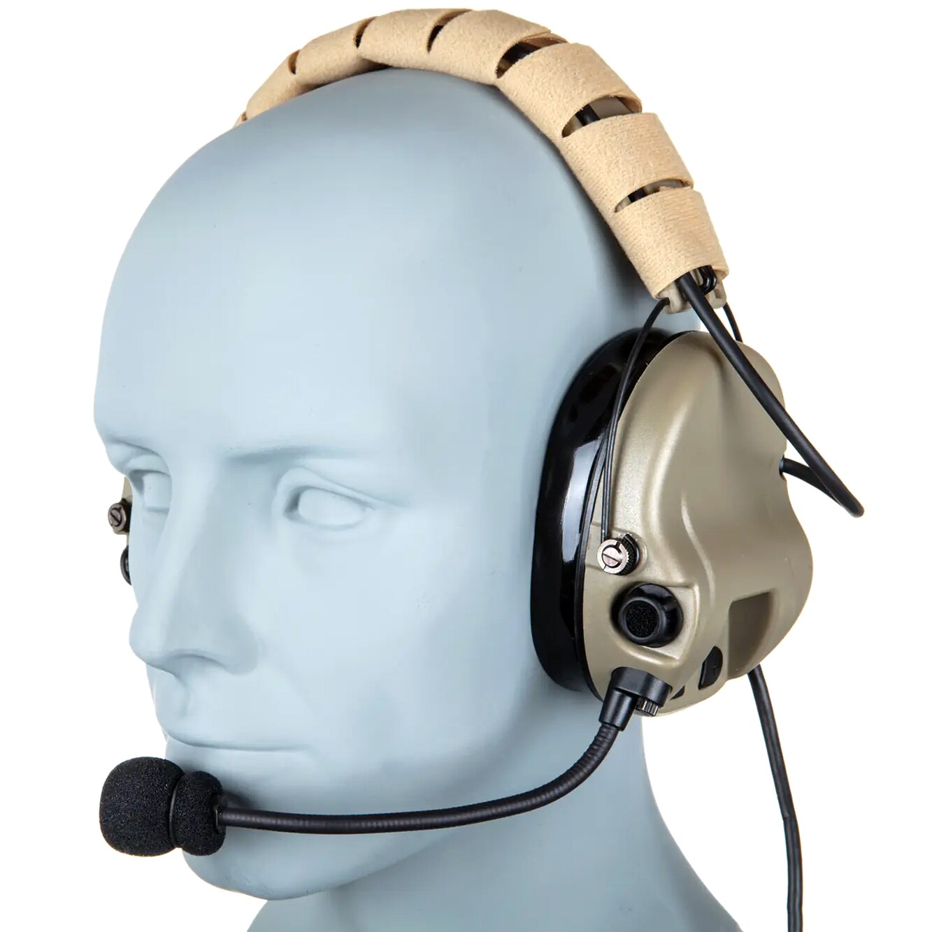 Căști Tac-Sky WYH301 - Flat Dark Earth