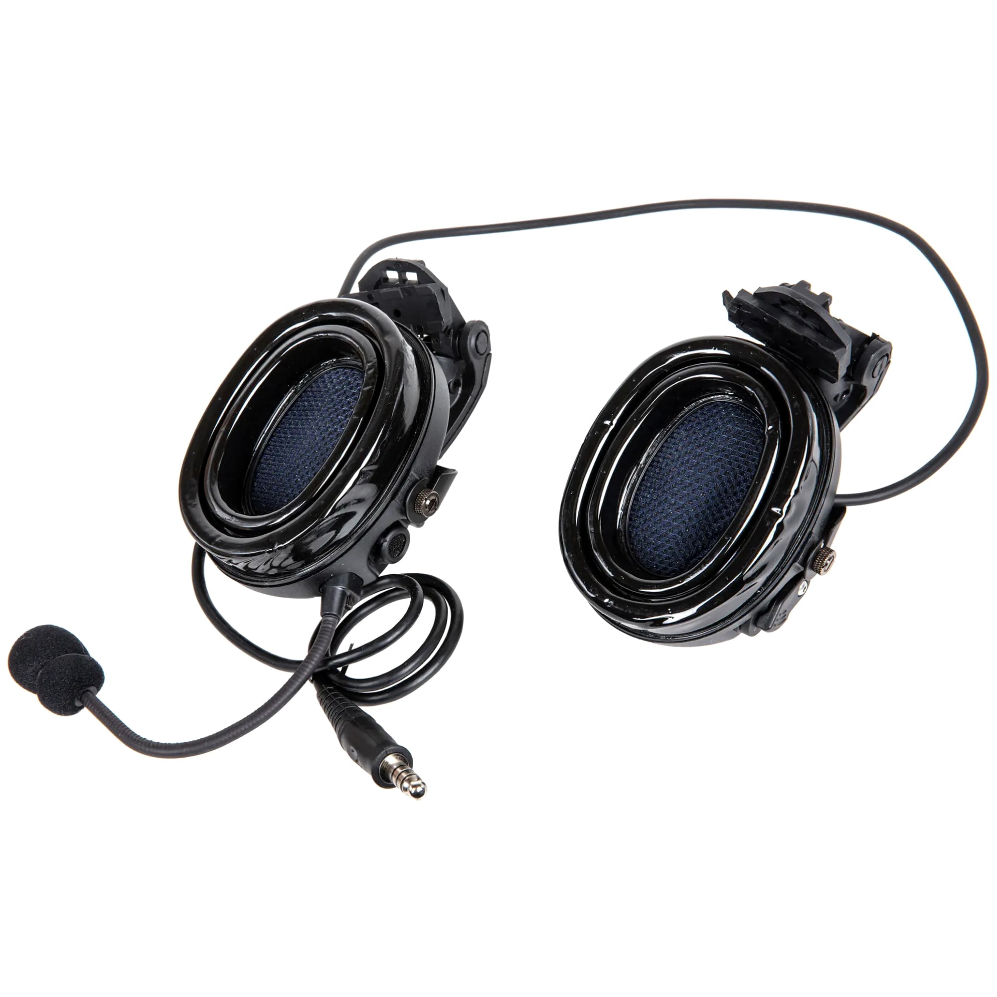 Căști tactice Tac-Sky WYH303 cu montare pe cască ARC - Black