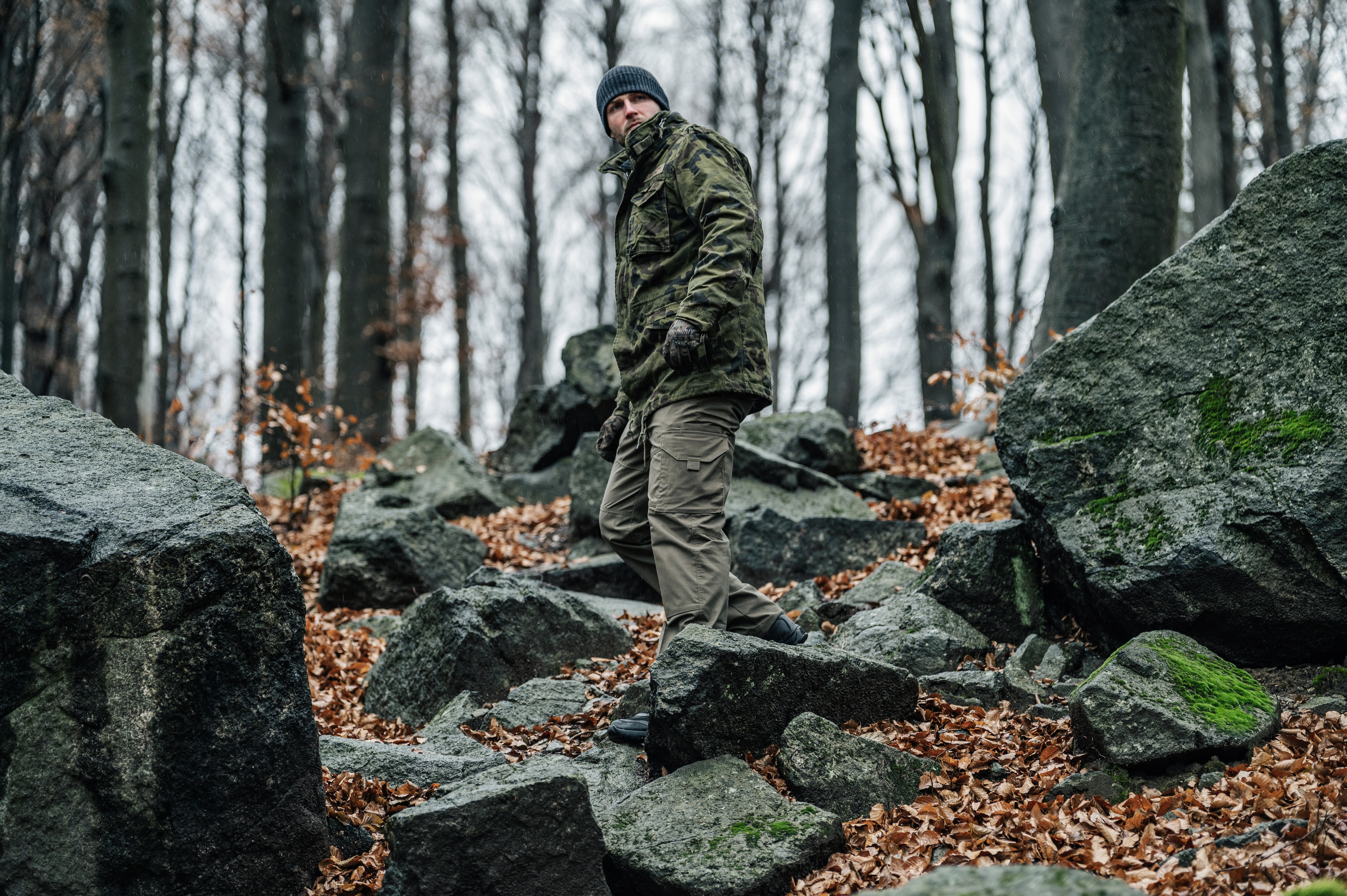 Geacă Military Wear M65 Giant - wz.93 Pantera PL Woodland