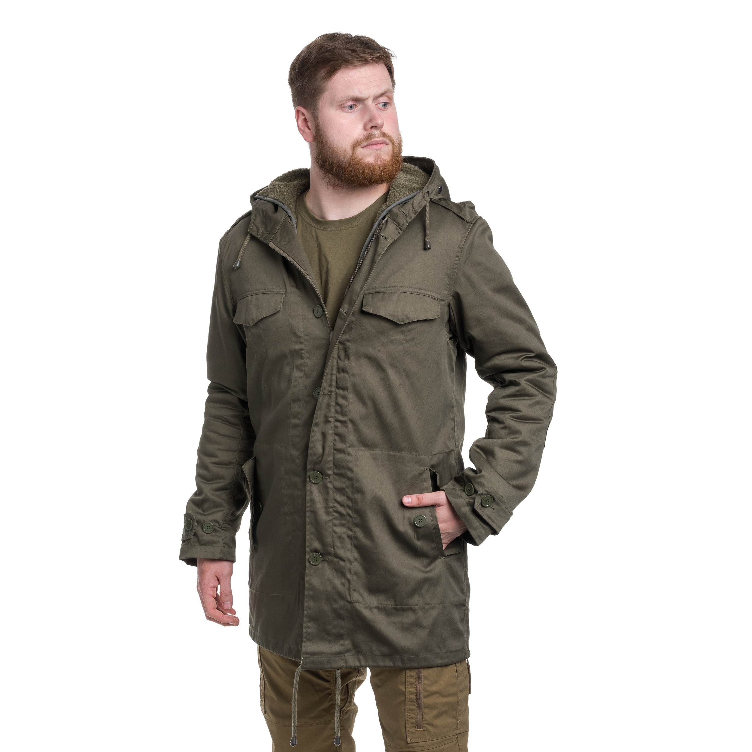 Geacă Brandit BW Parka Forest - Olive
