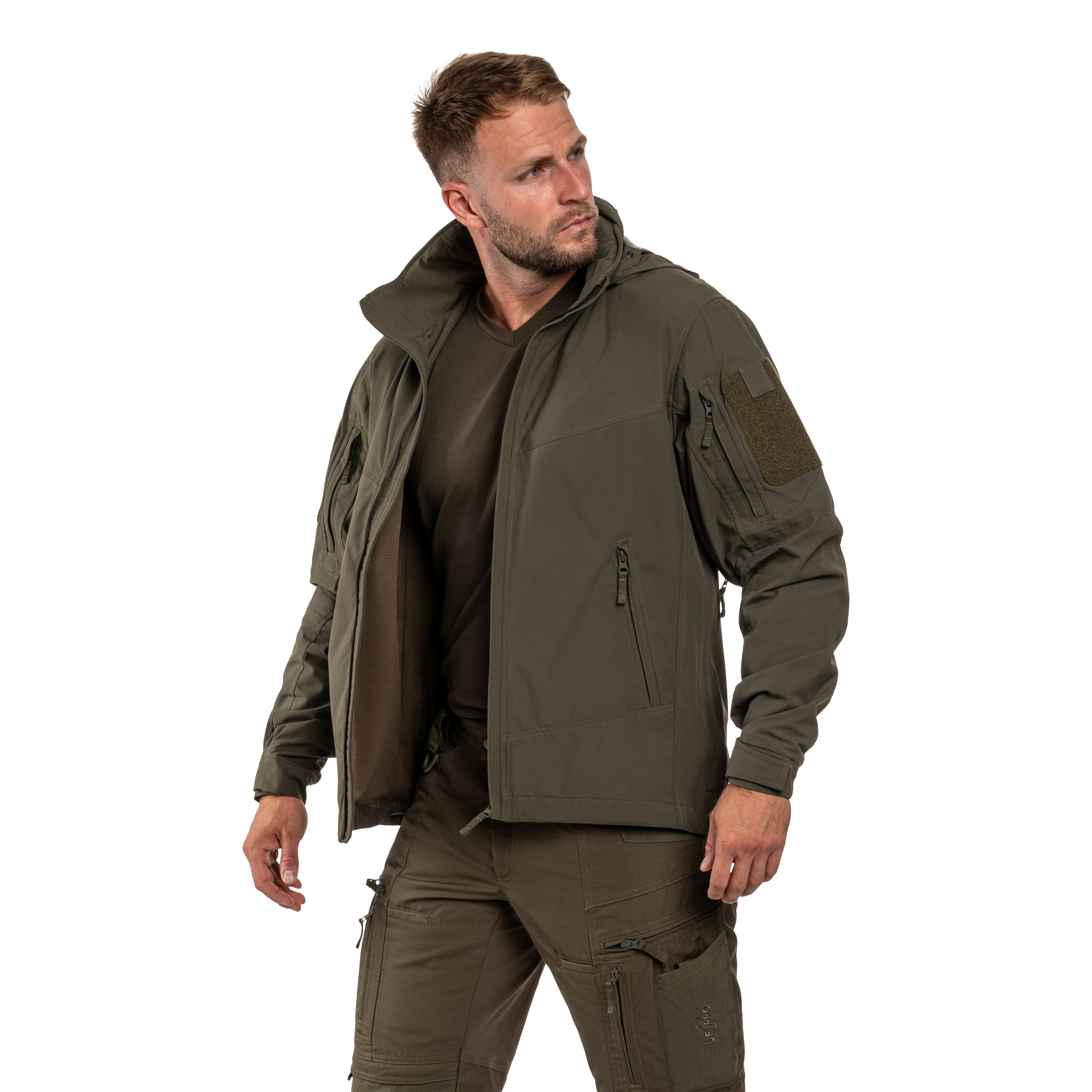 Geacă UF PRO Delta Eagle Gen.3 Tactical Softshell - Brown Grey