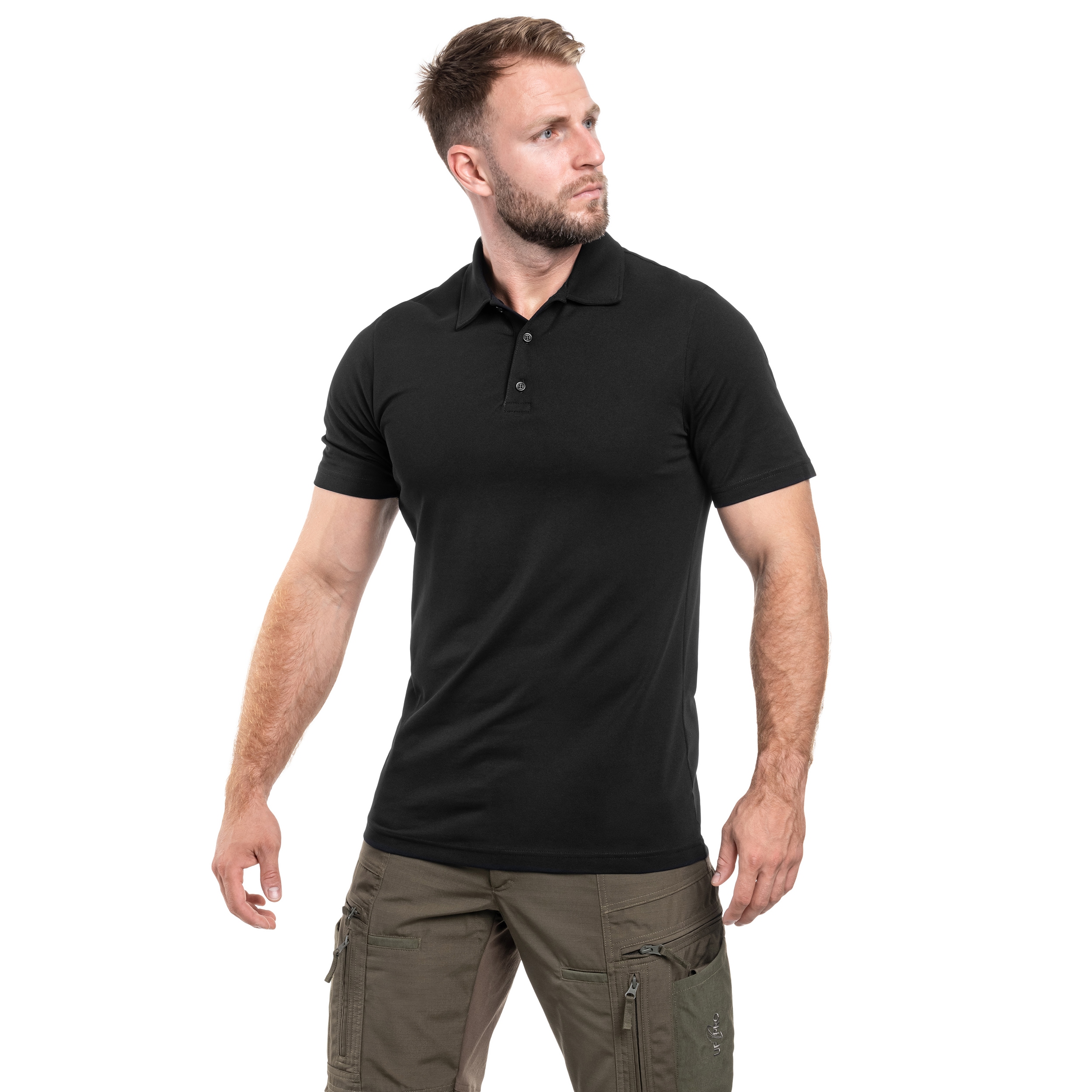 Tricou polo UF PRO Urban Polo - Black