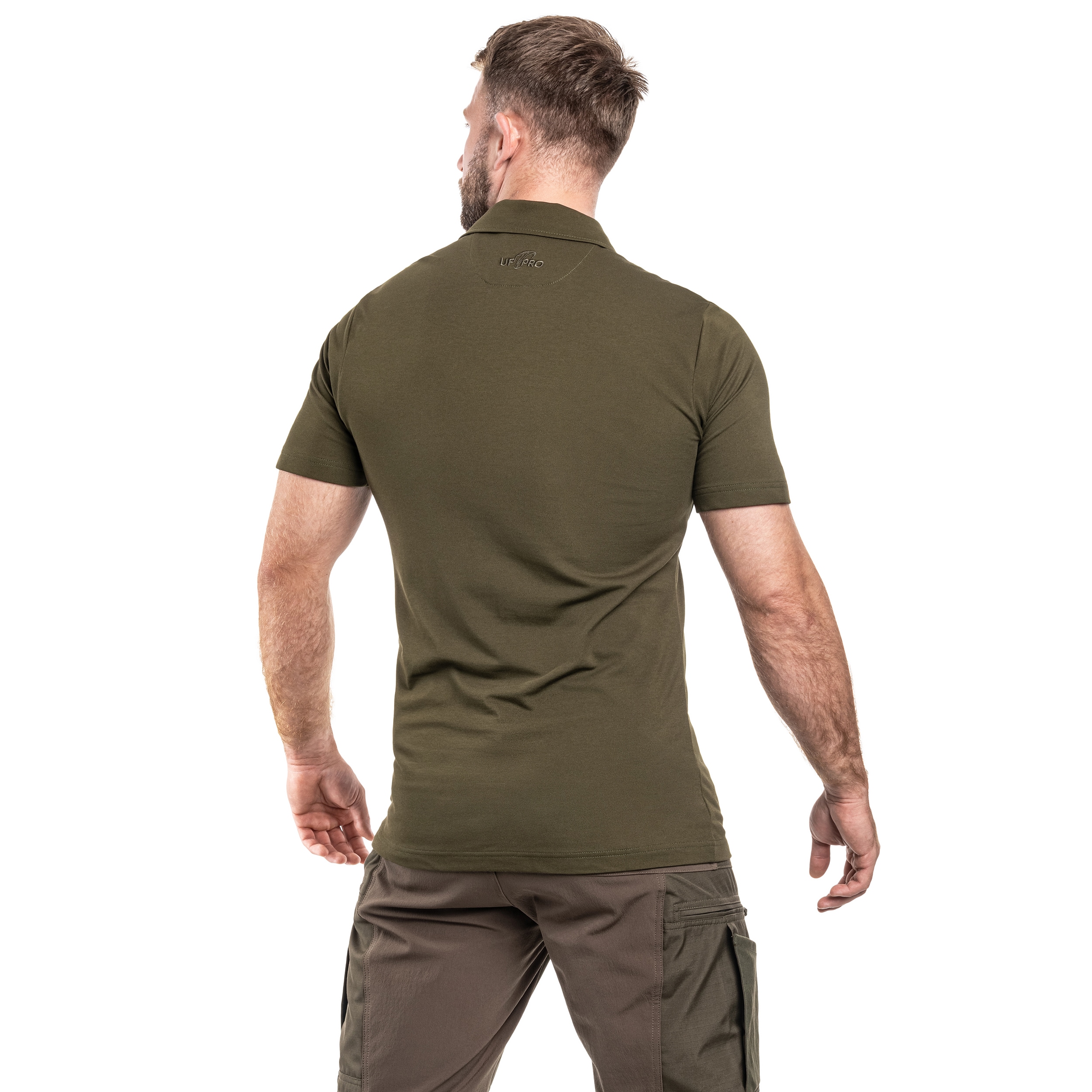 Tricou polo UF PRO Urban Polo - Chive Green