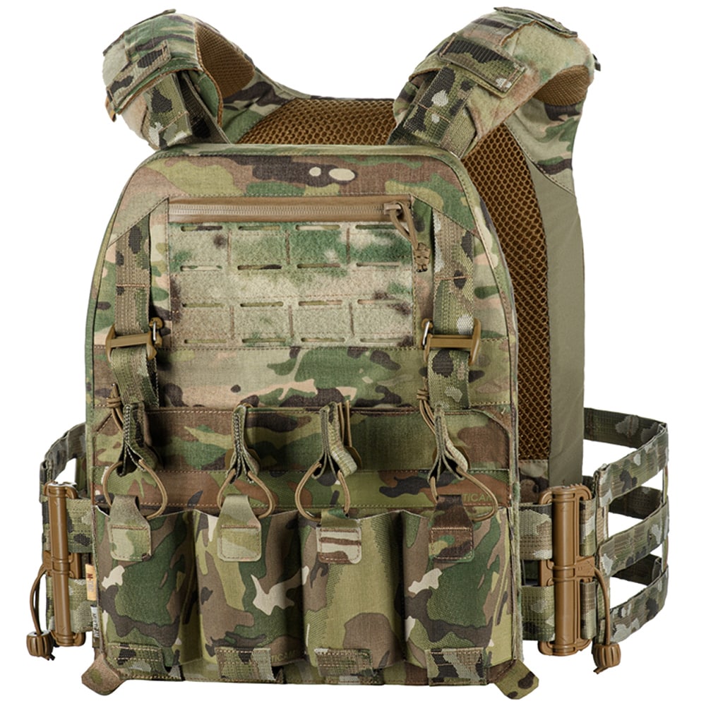 Vestă tactică tip Plate Carrier M-Tac Cuirass Elite MultiCam - pentru plăci balistice L/XL