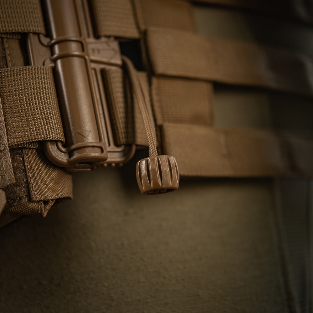 Vestă tactică tip Plate Carrier M-Tac Cuirass Fast Elite - Coyote