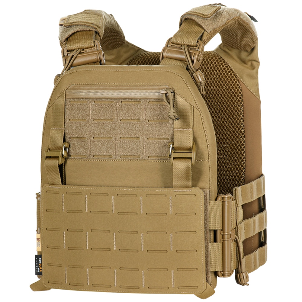 Vestă tactică tip Plate Carrier M-Tac Cuirass Fast Elite Gen. II - Coyote