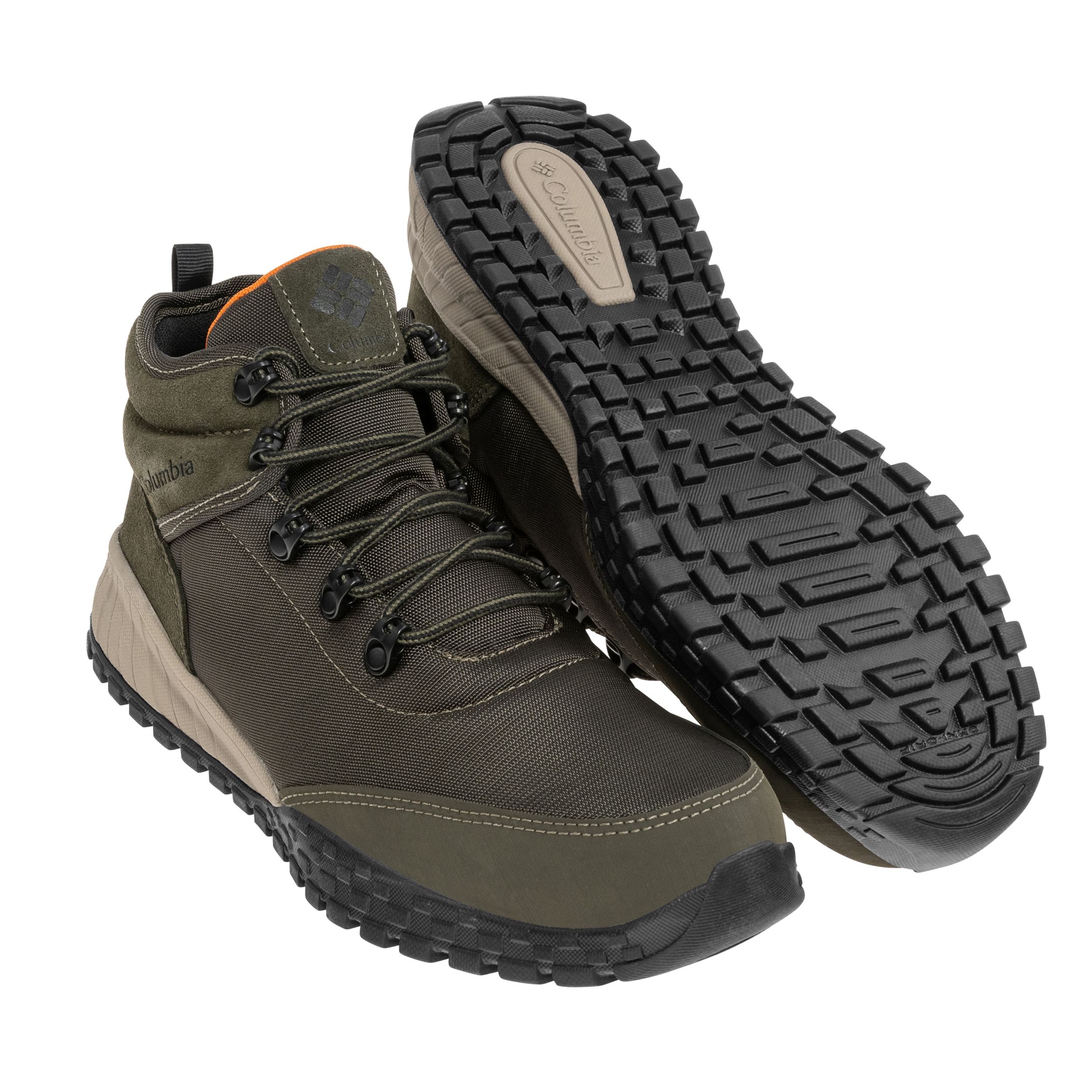 Încălțăminte Columbia Fairbanks II Mid Waterproof - Deep Olive/Desert Sun