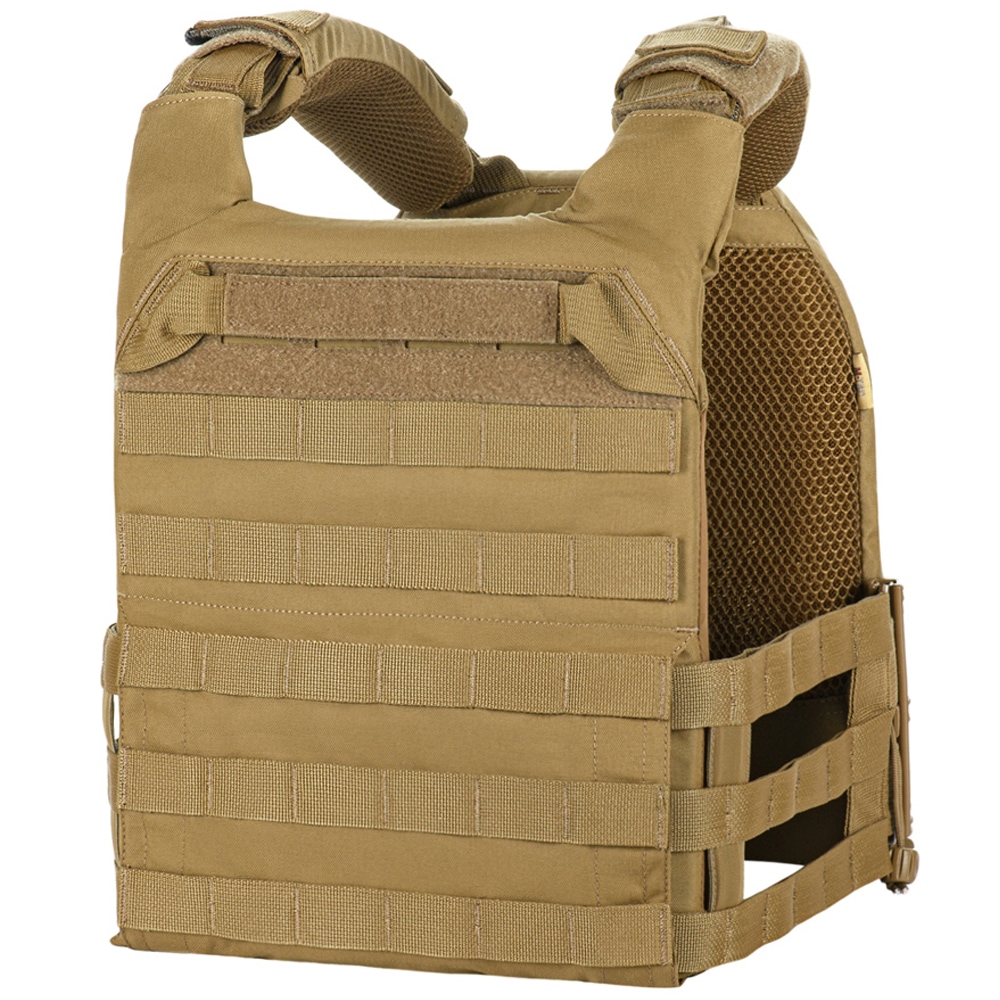 Vestă tactică tip Plate Carrier M-Tac Cuirass Elite - Coyote