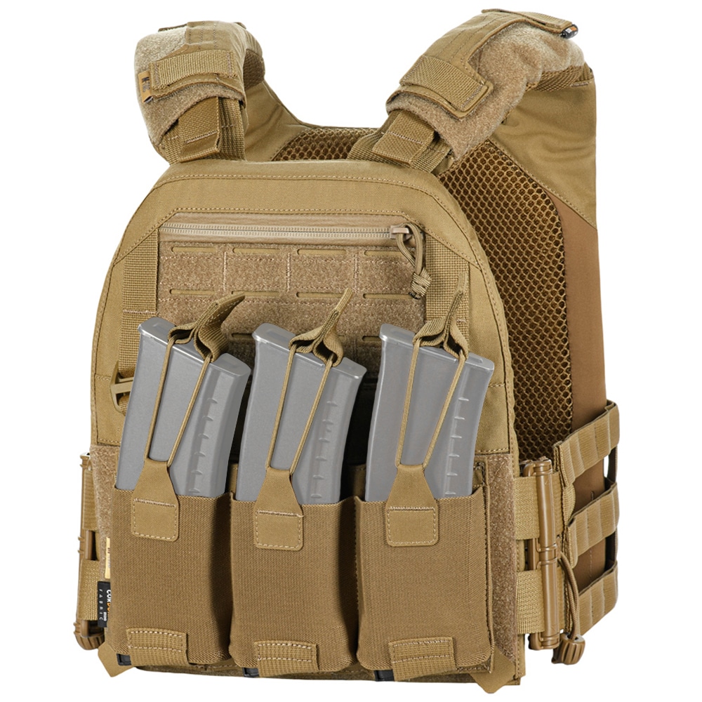 Vestă tactică tip Plate Carrier M-Tac Cuirass Elite - Coyote