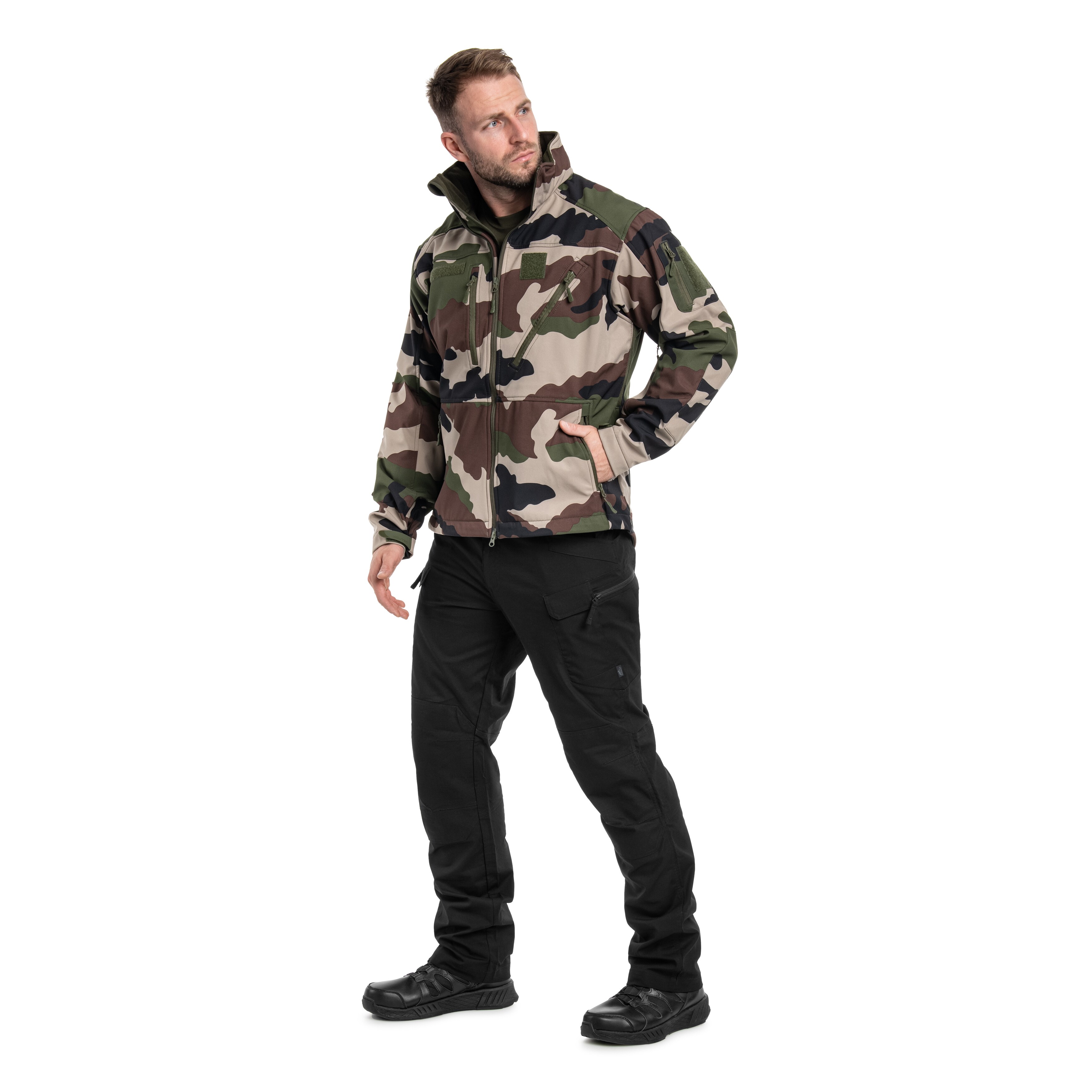 Geacă Mil-Tec SCU 14 Softshell - CCE Camo