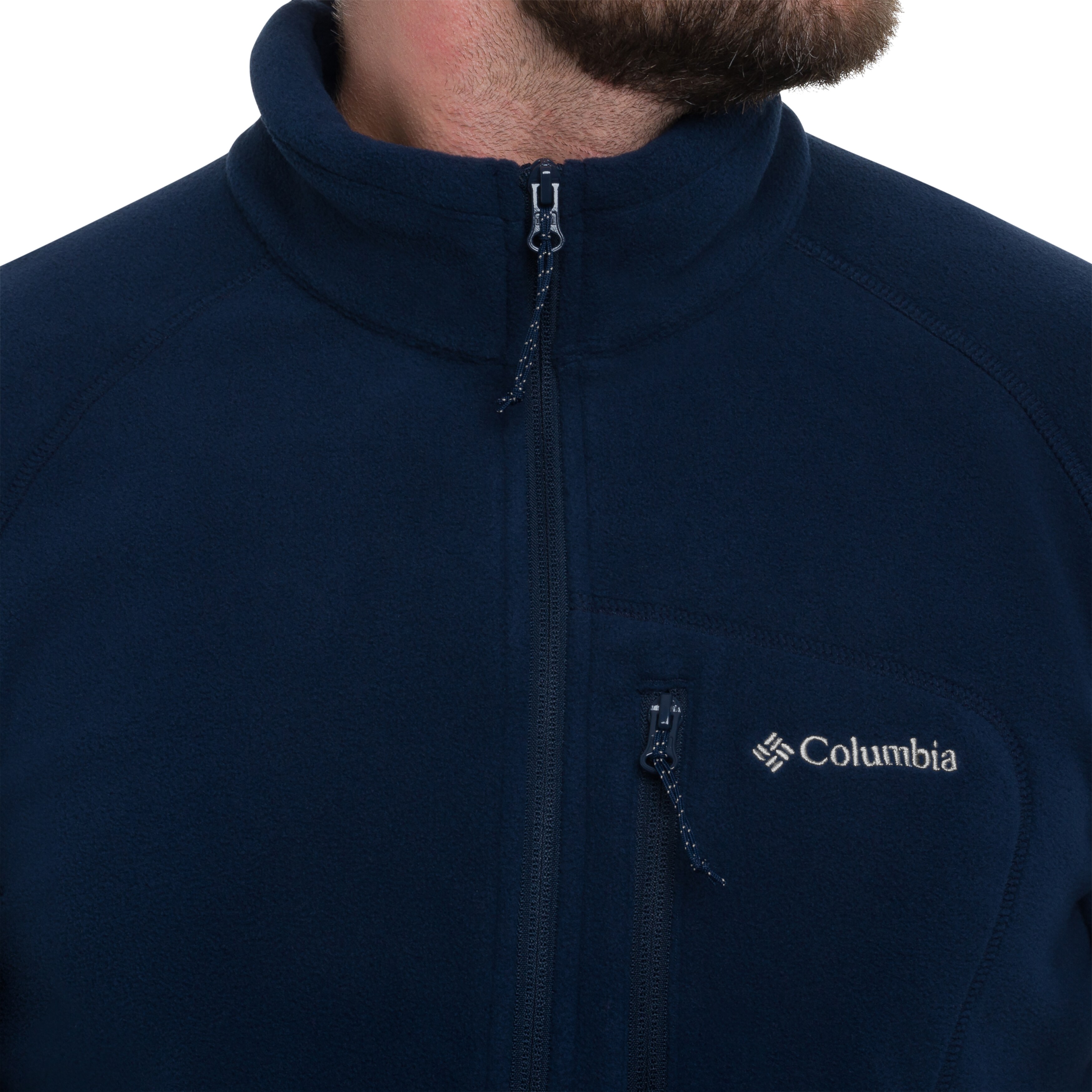 Bluză polar Columbia Fast Trek III Half Zip - Navy