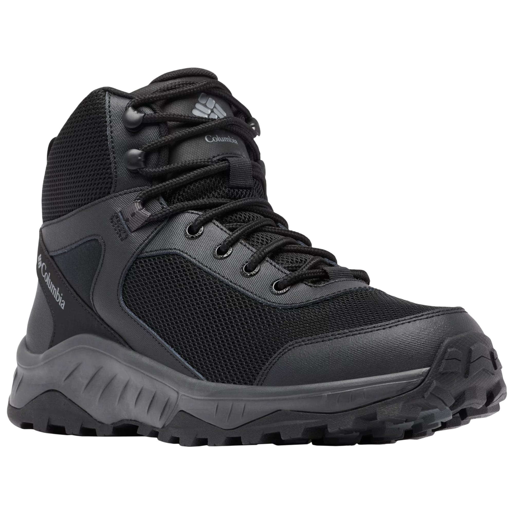Încălțăminte Columbia Trailstorm Ascend II Mid Waterproof - Black/Dark Grey