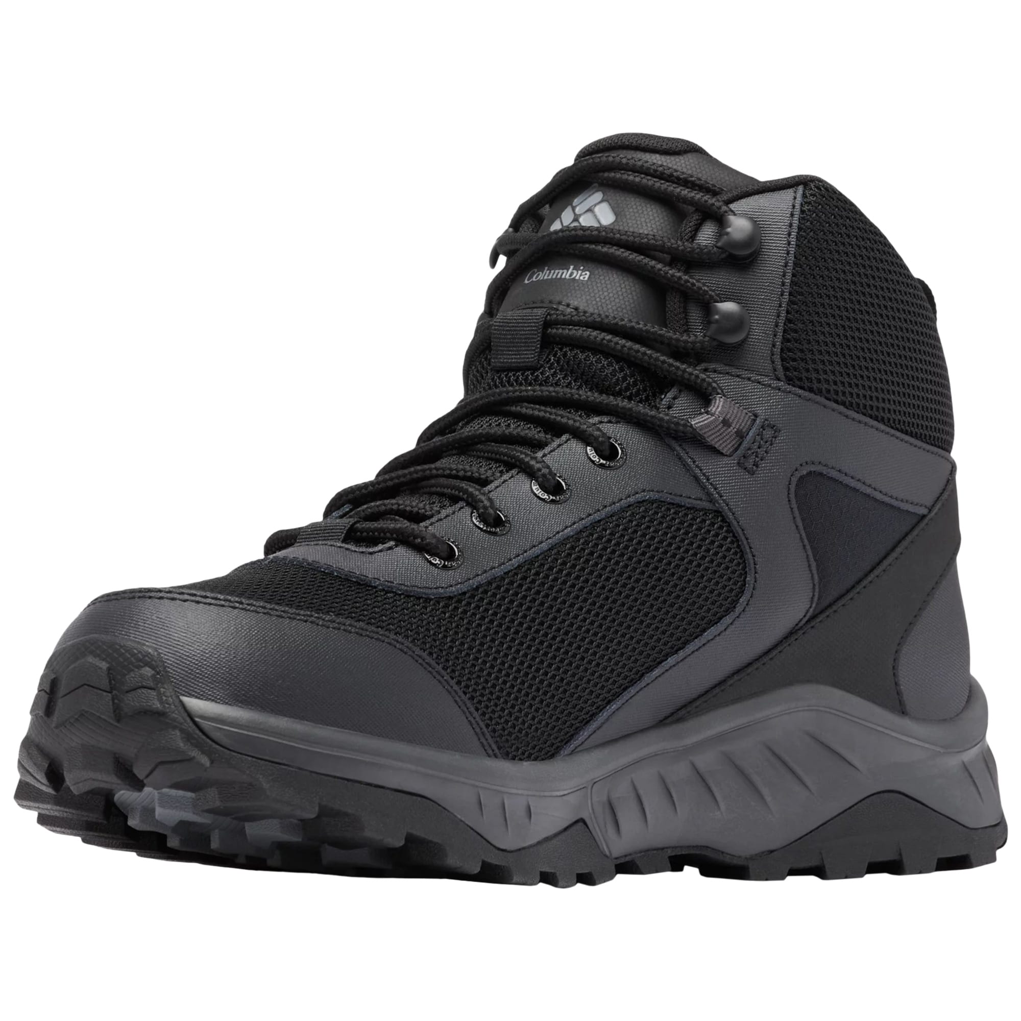 Încălțăminte Columbia Trailstorm Ascend II Mid Waterproof - Black/Dark Grey
