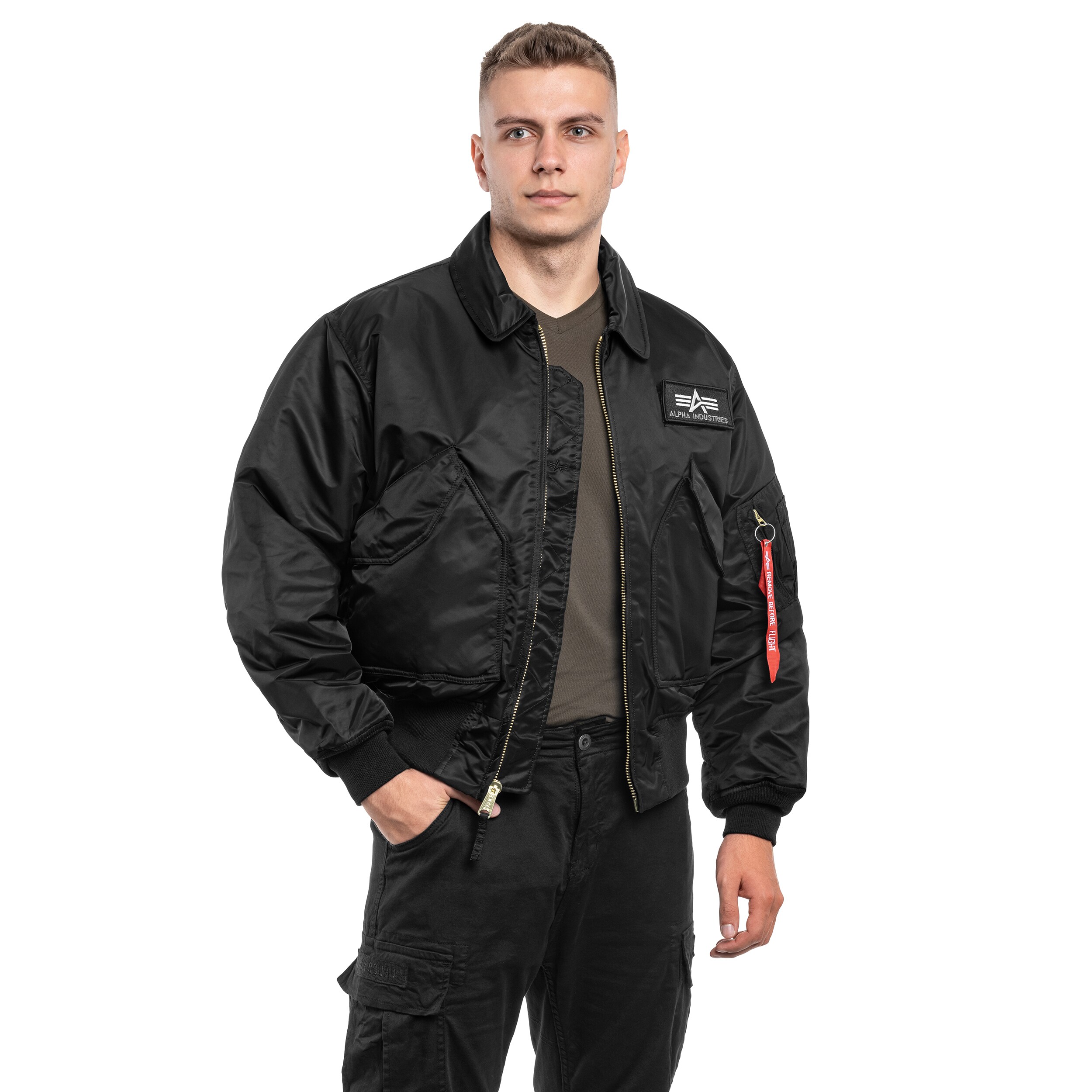 Geacă Alpha Industries CWU 45 Heritage - Black