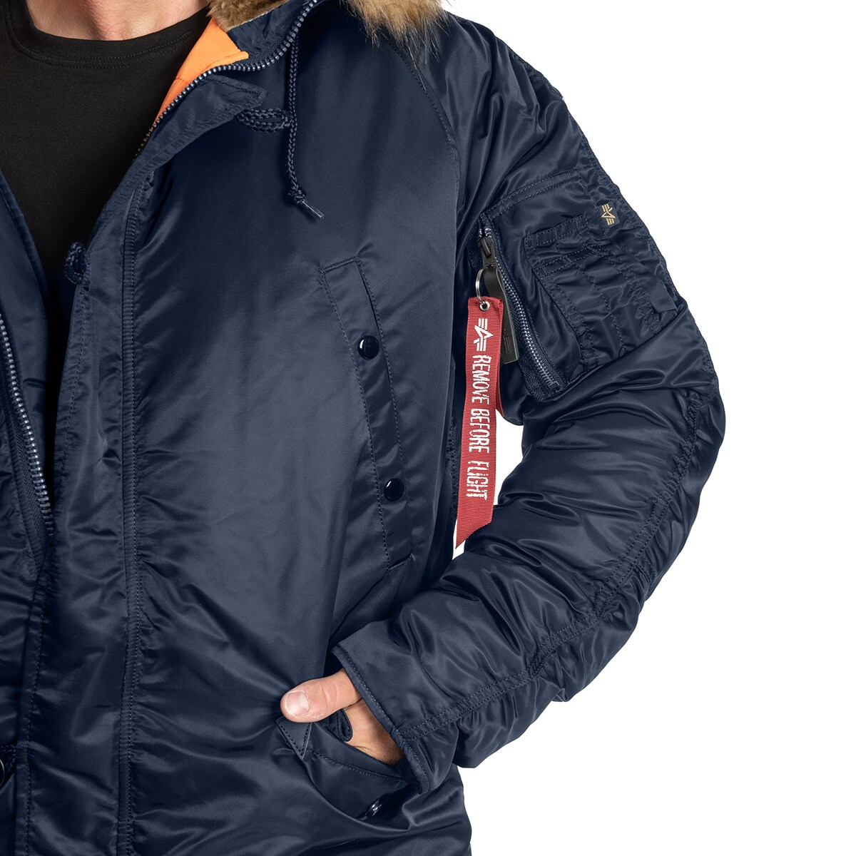 Geacă Alpha Industries N3B VF 59 Fitted - Replica Blue