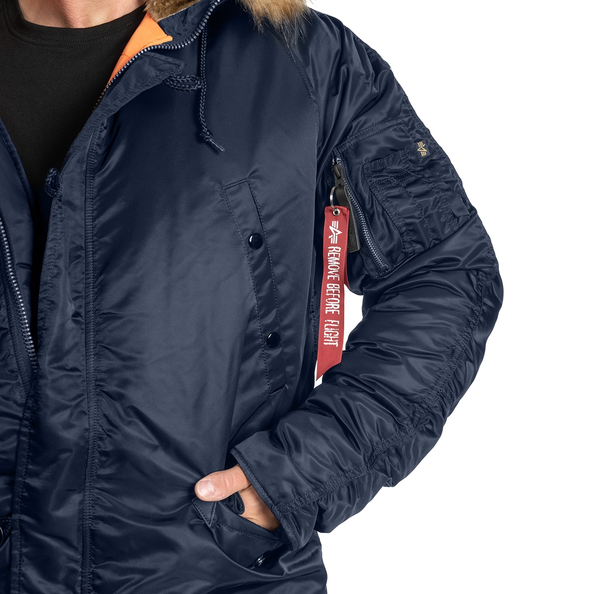 Geacă Alpha Industries N3B VF 59 Fitted - Replica Blue